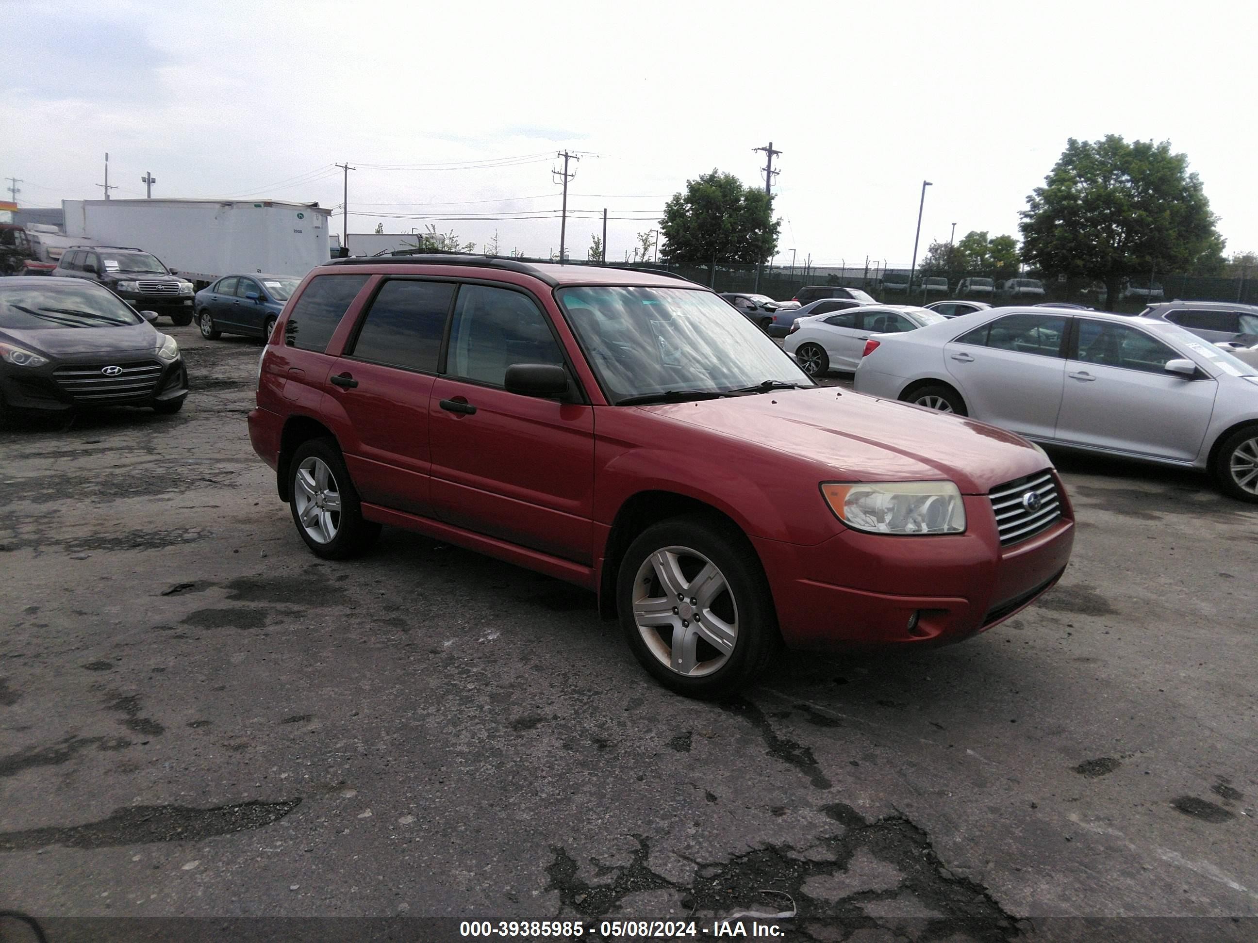 SUBARU FORESTER 2008 jf1sg63678h701712