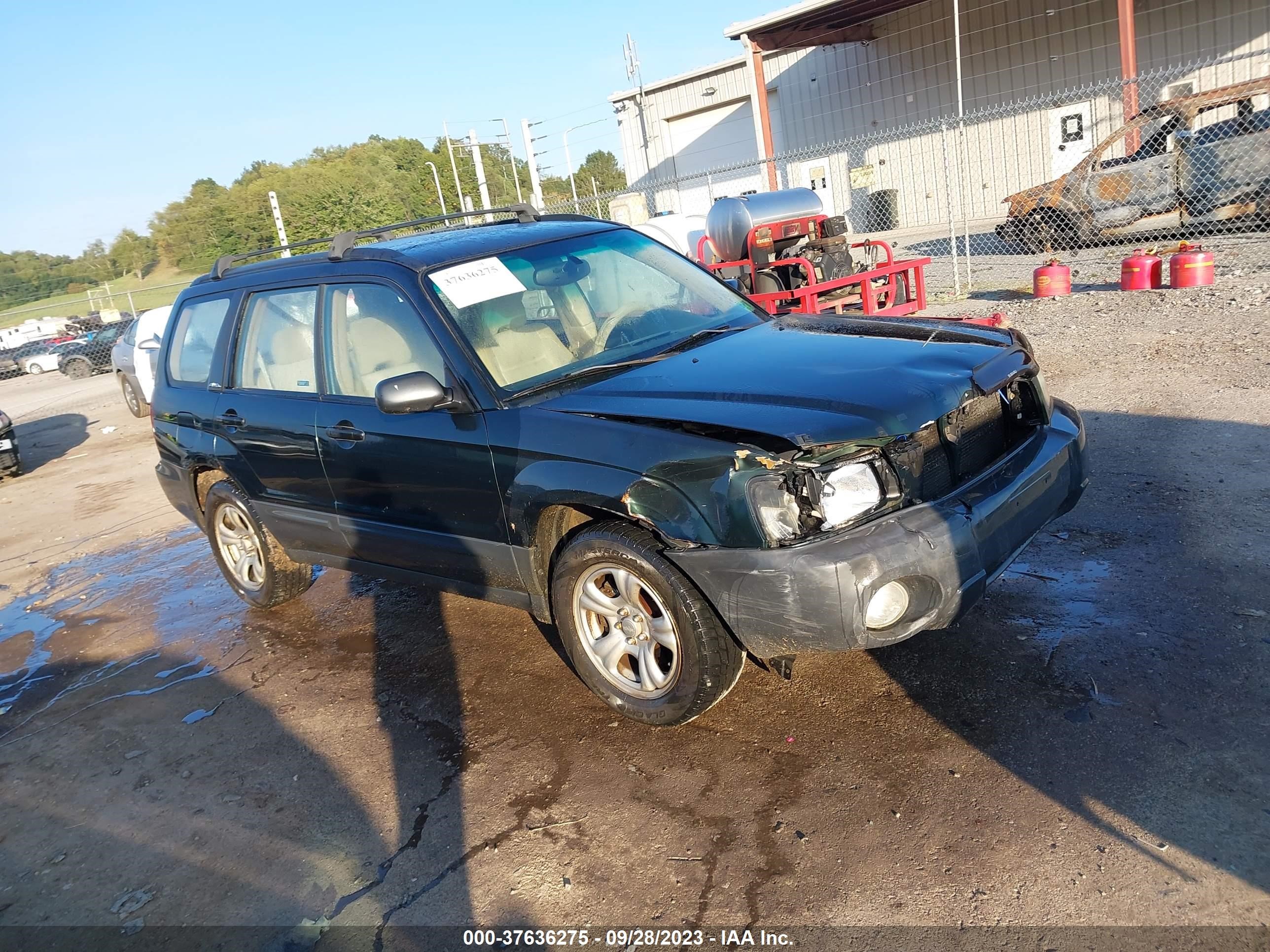 SUBARU FORESTER 2003 jf1sg63683h704563