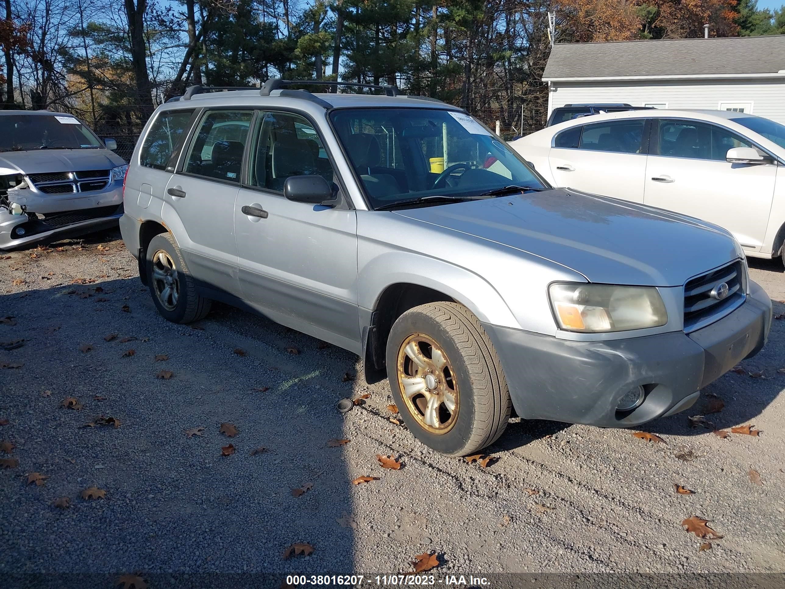 SUBARU FORESTER 2003 jf1sg63683h709102