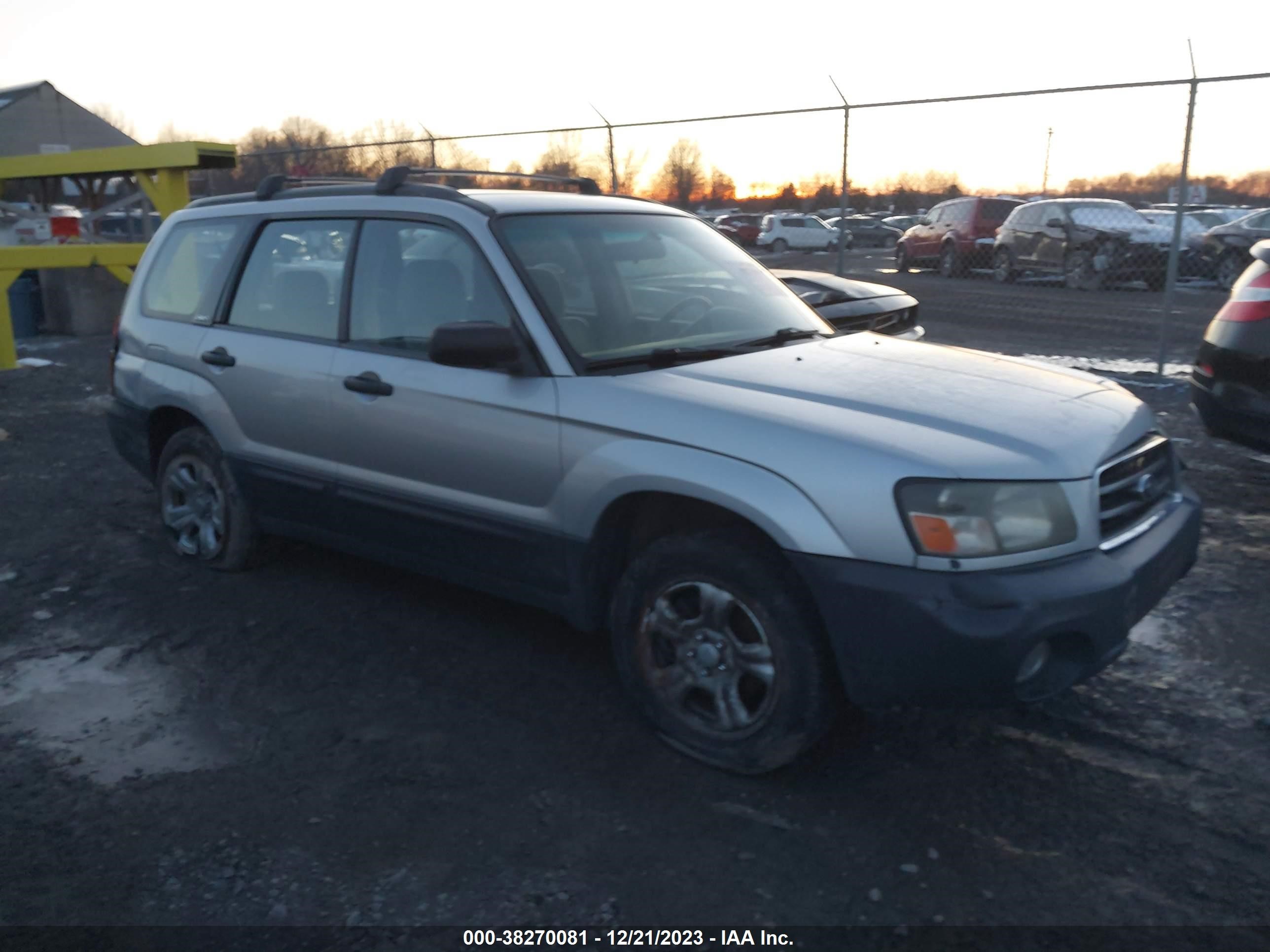 SUBARU FORESTER 2004 jf1sg63684h740951