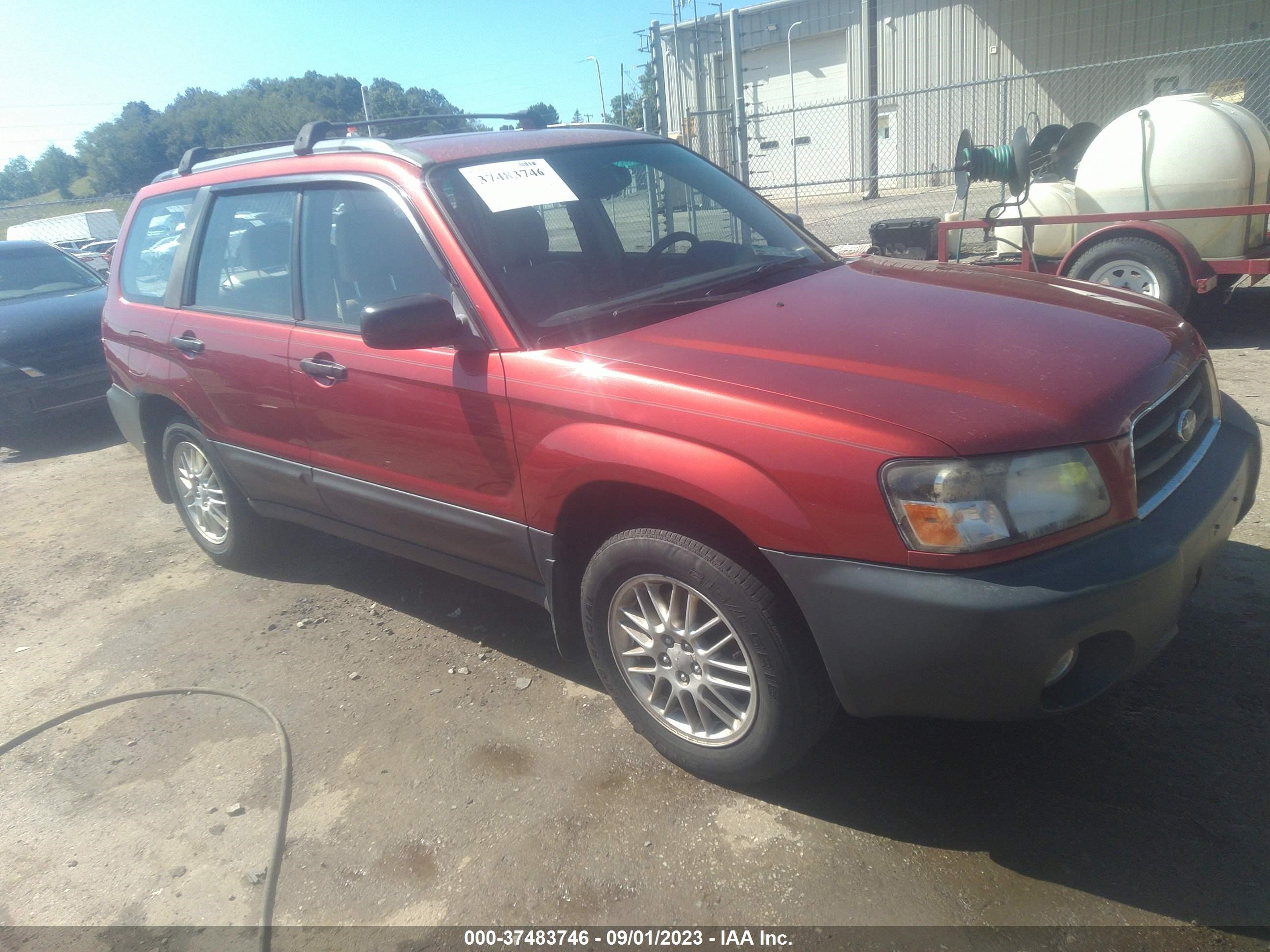 SUBARU FORESTER 2005 jf1sg63685g701543