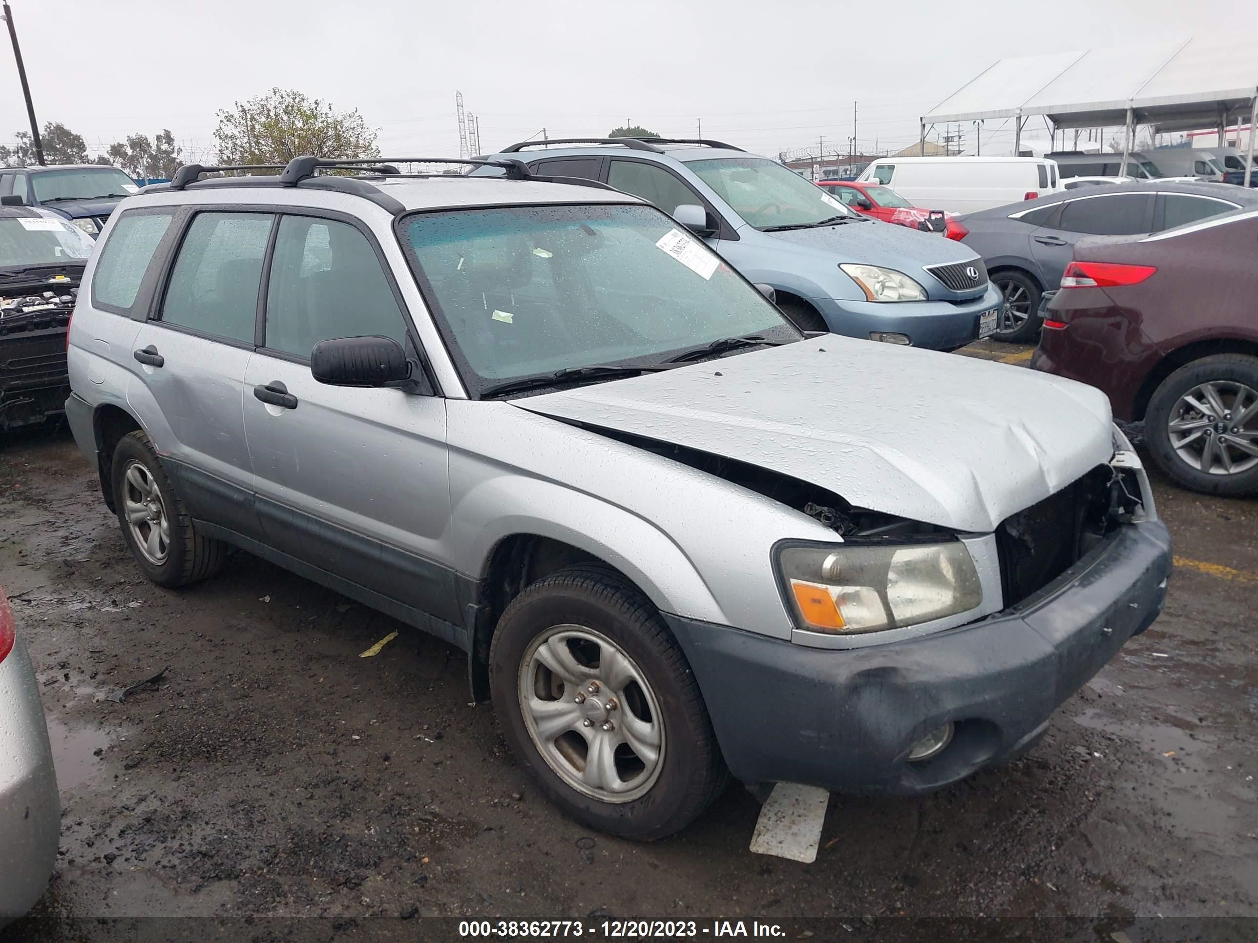 SUBARU FORESTER 2005 jf1sg63685g710470