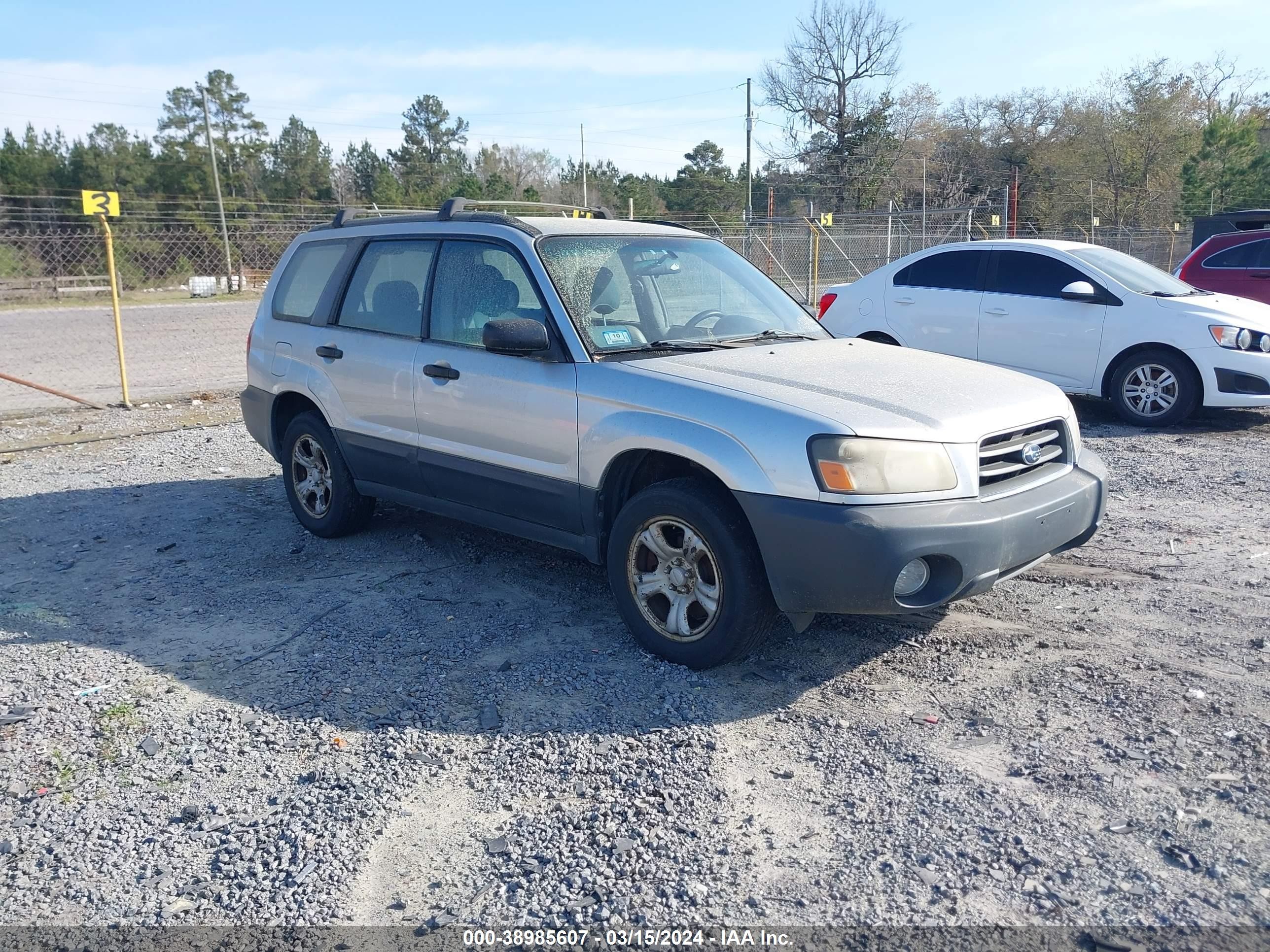 SUBARU FORESTER 2005 jf1sg63685g736499