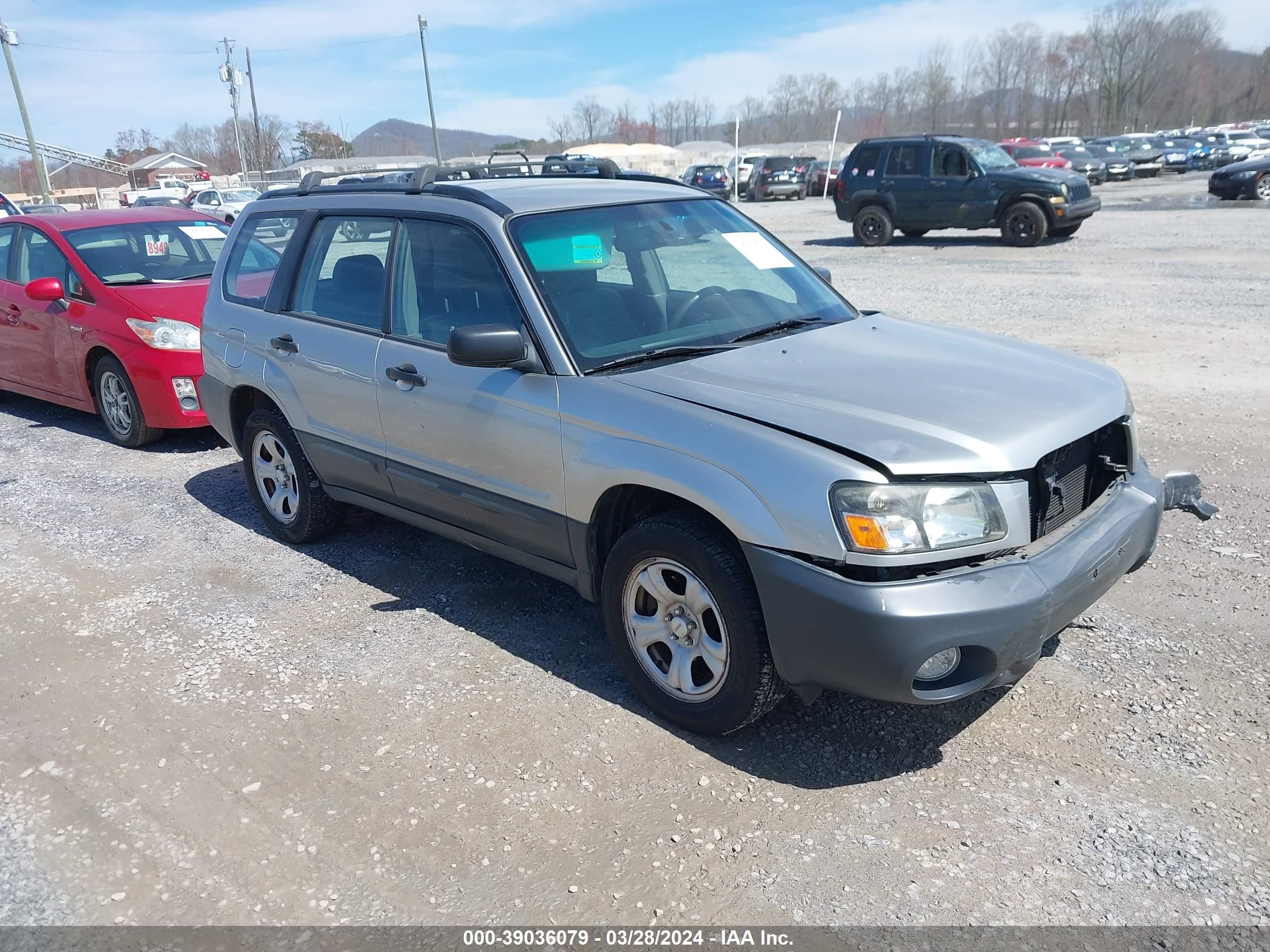 SUBARU FORESTER 2005 jf1sg63685h753183