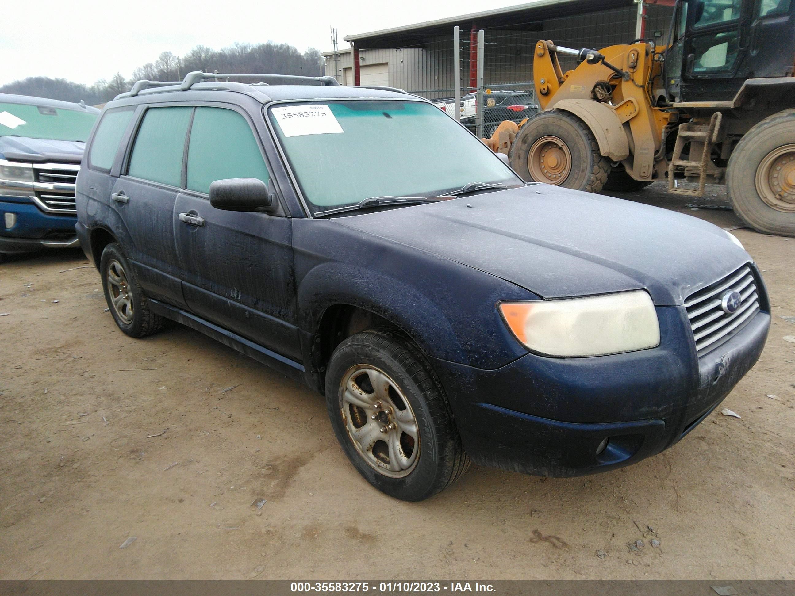 SUBARU FORESTER 2006 jf1sg63686h702221