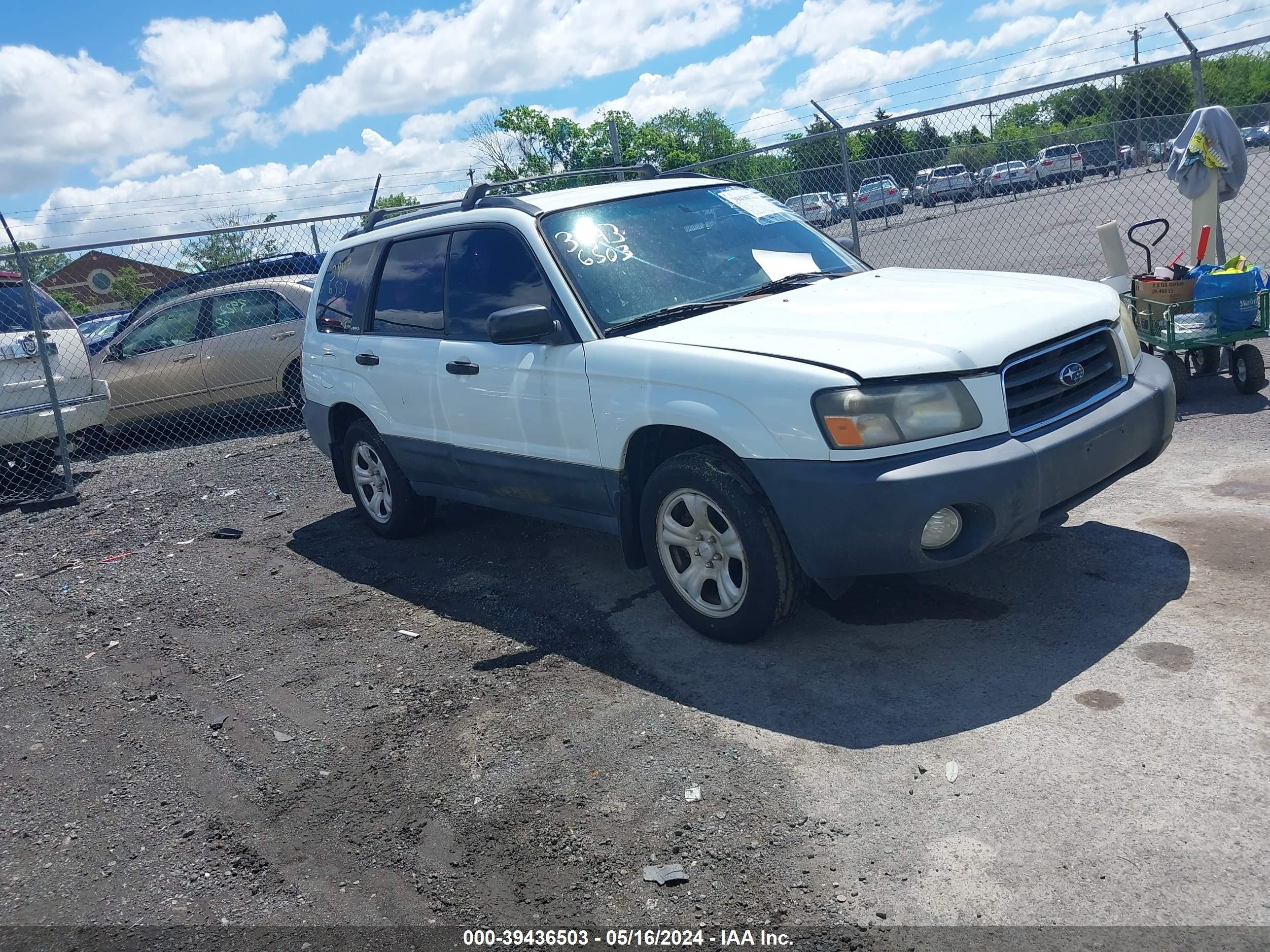 SUBARU FORESTER 2004 jf1sg63694h706520