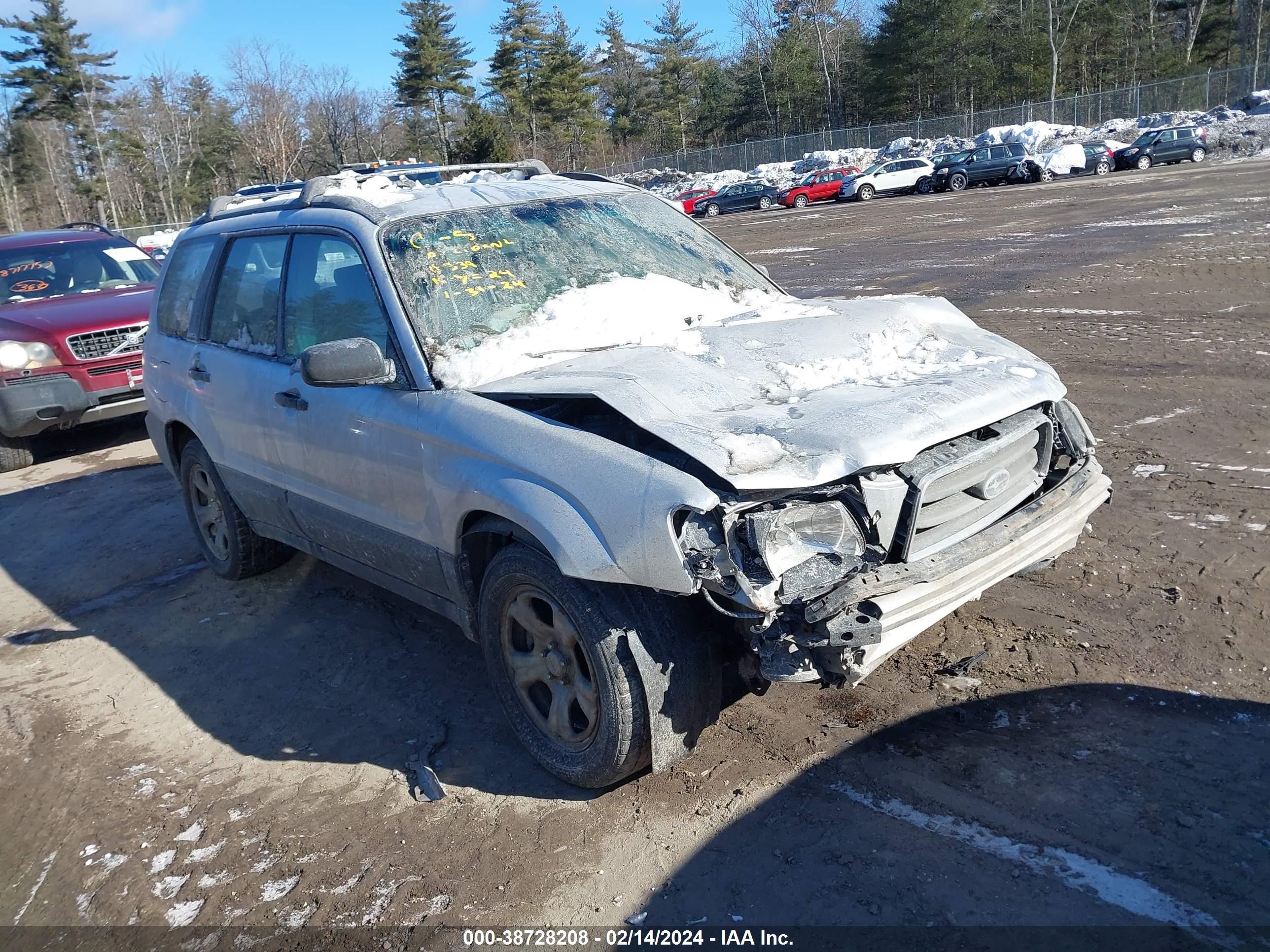 SUBARU FORESTER 2004 jf1sg63694h709529