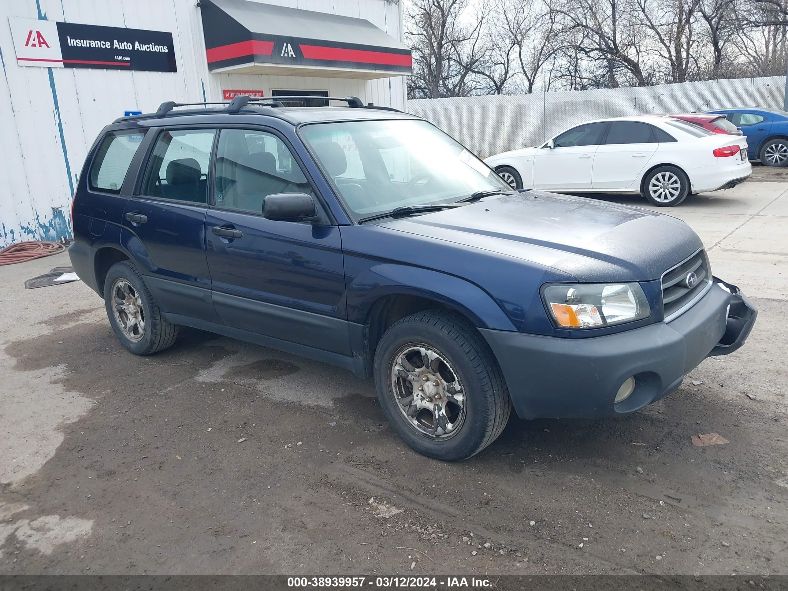 SUBARU FORESTER 2005 jf1sg63695h754004