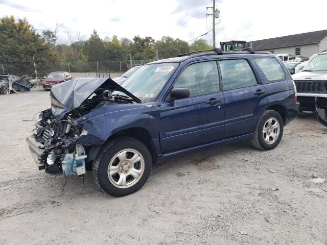 SUBARU FORESTER 2 2006 jf1sg63696h705080