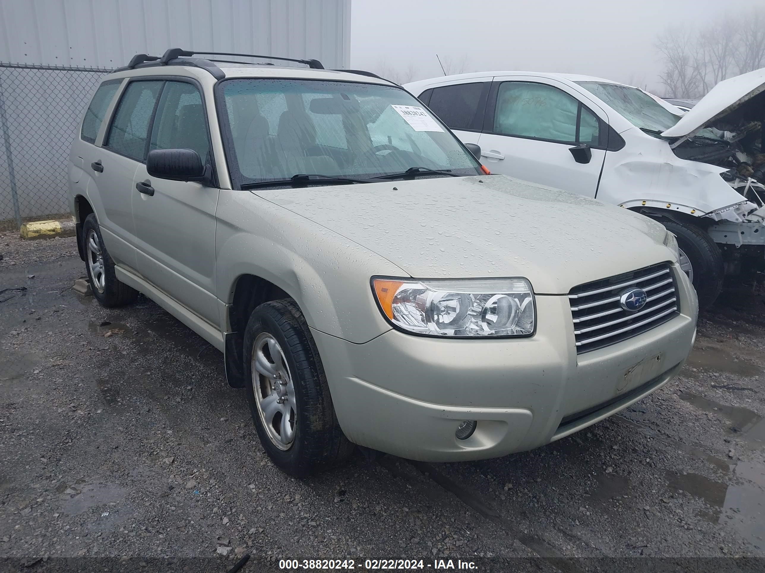 SUBARU FORESTER 2007 jf1sg63697h719949