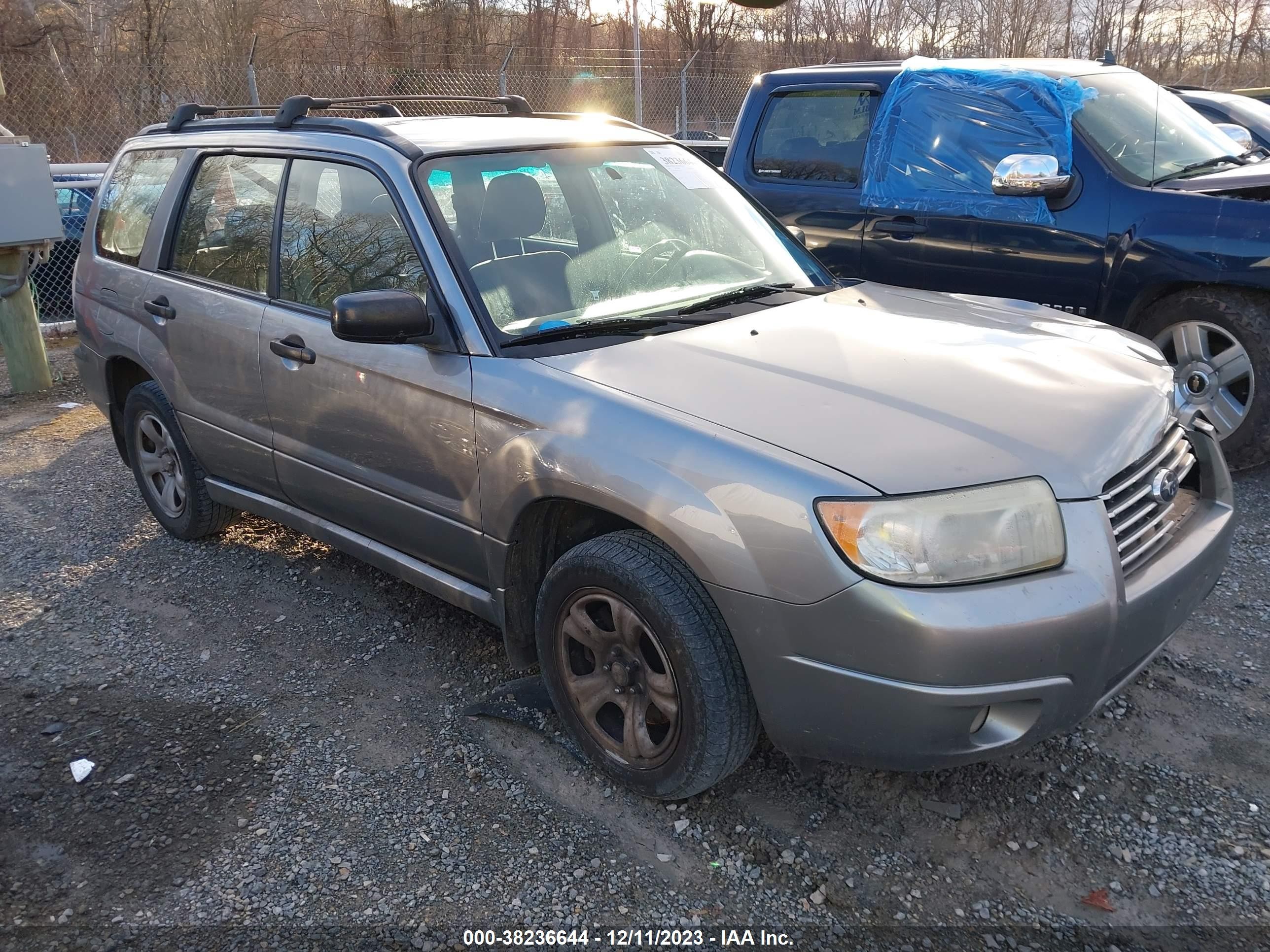 SUBARU FORESTER 2007 jf1sg63697h735147