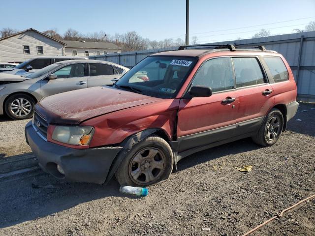 SUBARU FORESTER 2005 jf1sg636x5h715096