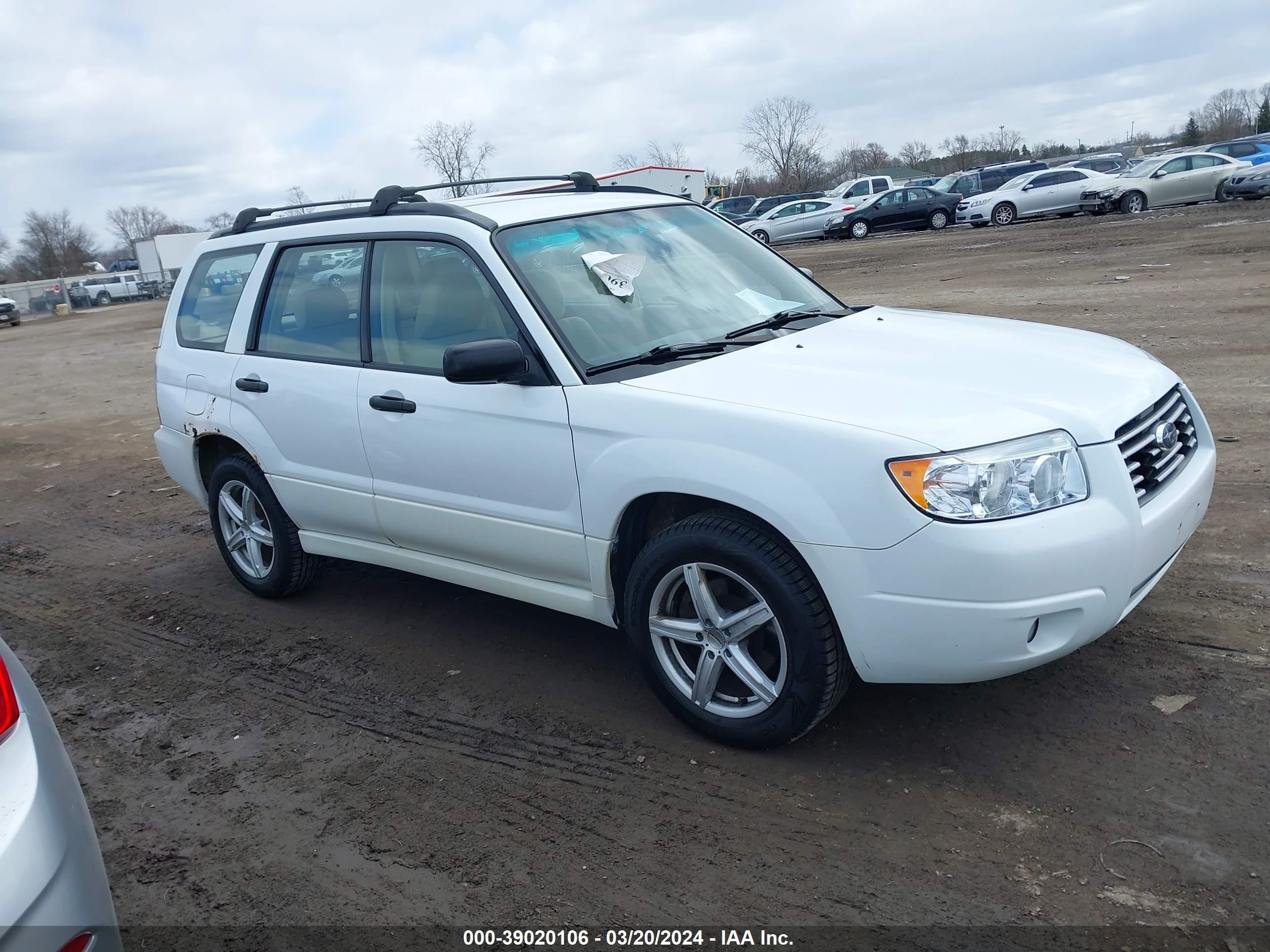 SUBARU FORESTER 2007 jf1sg636x7h731995