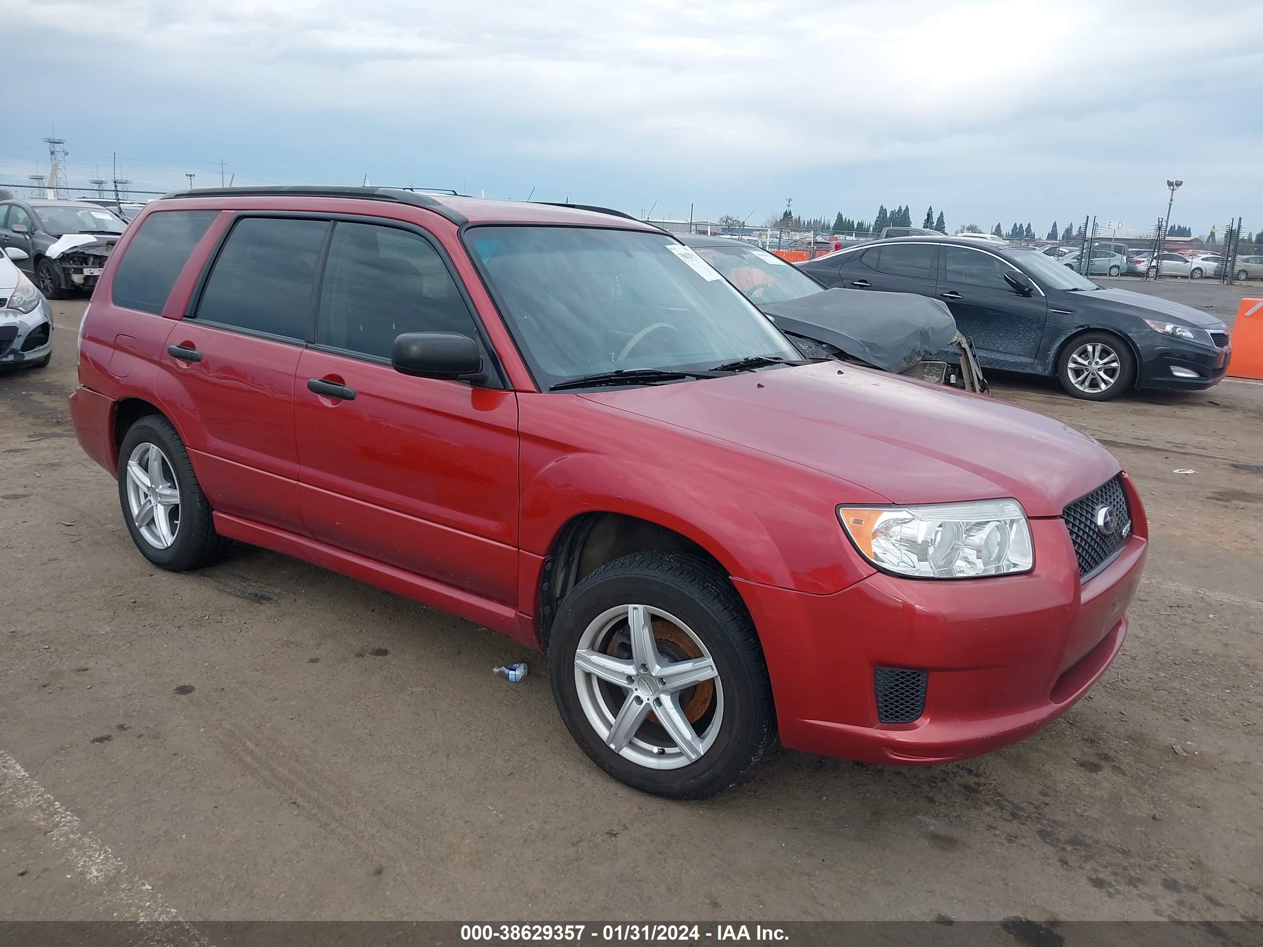 SUBARU FORESTER 2007 jf1sg636x7h742690