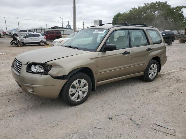 SUBARU FORESTER 2008 jf1sg636x8h709027