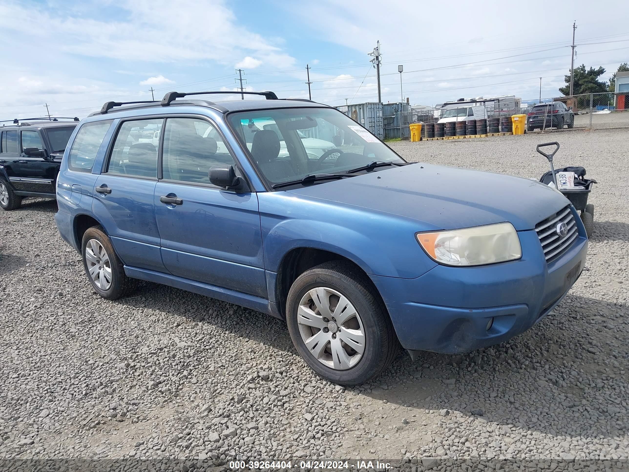 SUBARU FORESTER 2008 jf1sg636x8h718469