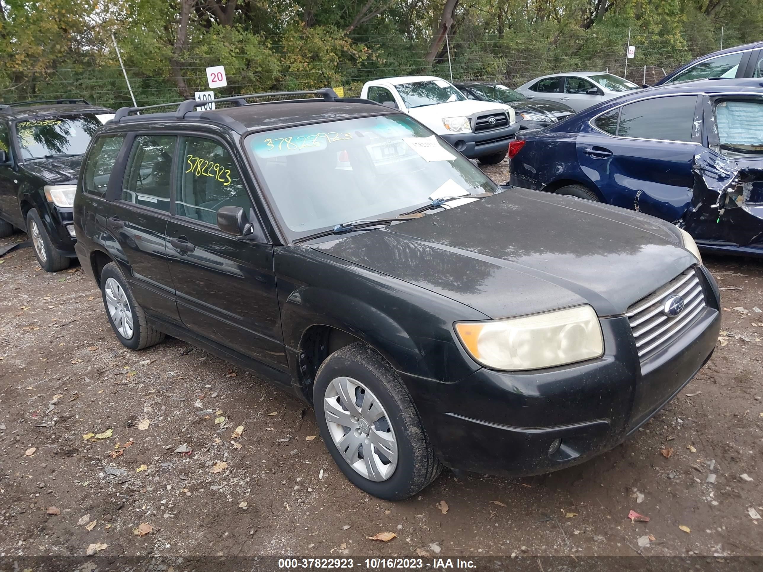 SUBARU FORESTER 2008 jf1sg636x8h719976