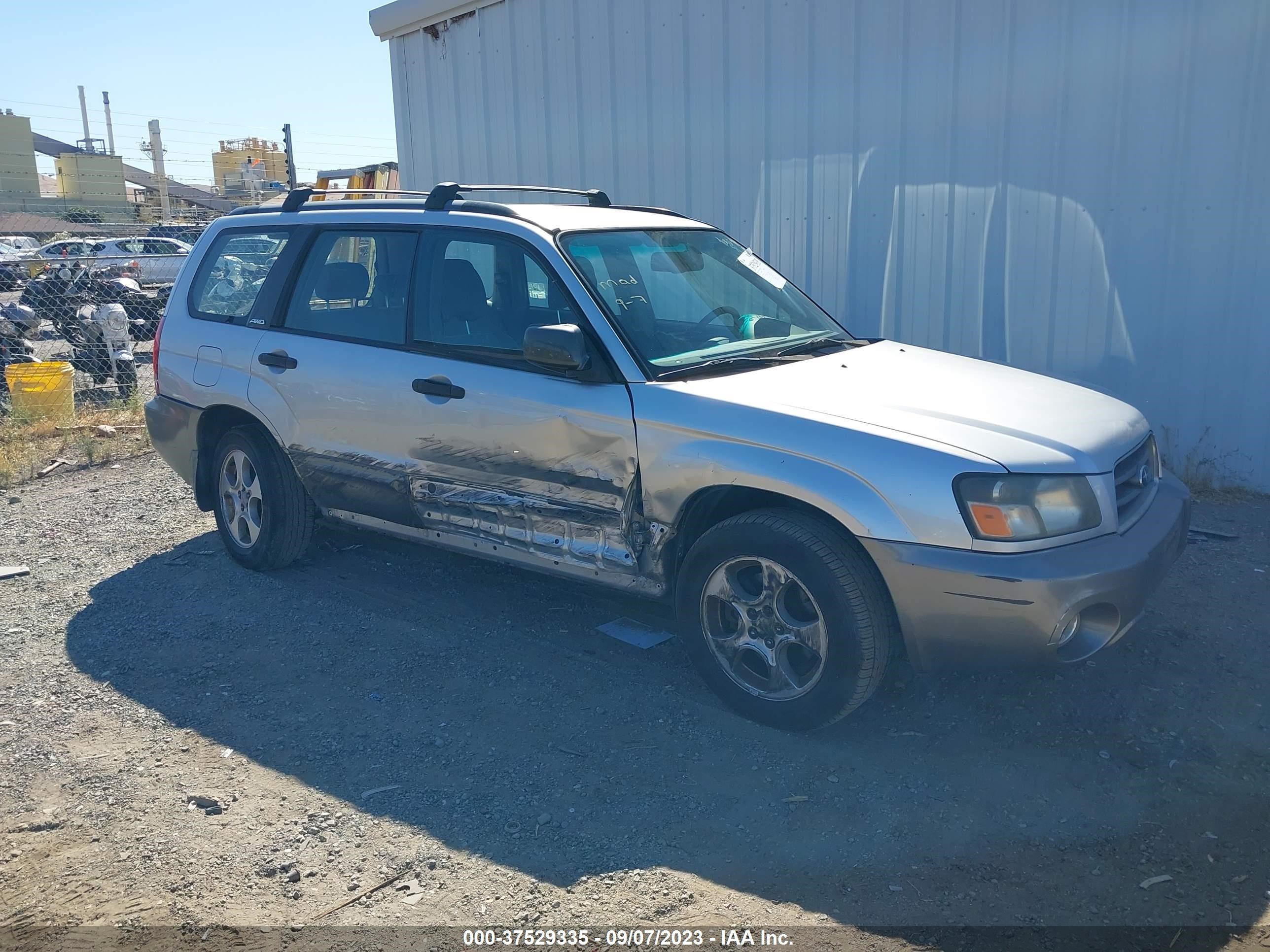 SUBARU FORESTER 2003 jf1sg65603h715313