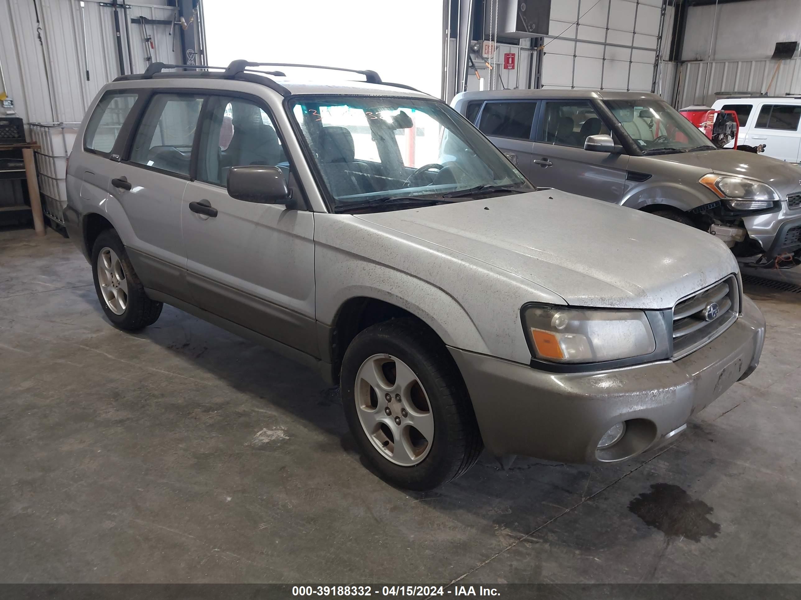 SUBARU FORESTER 2003 jf1sg65603h743970