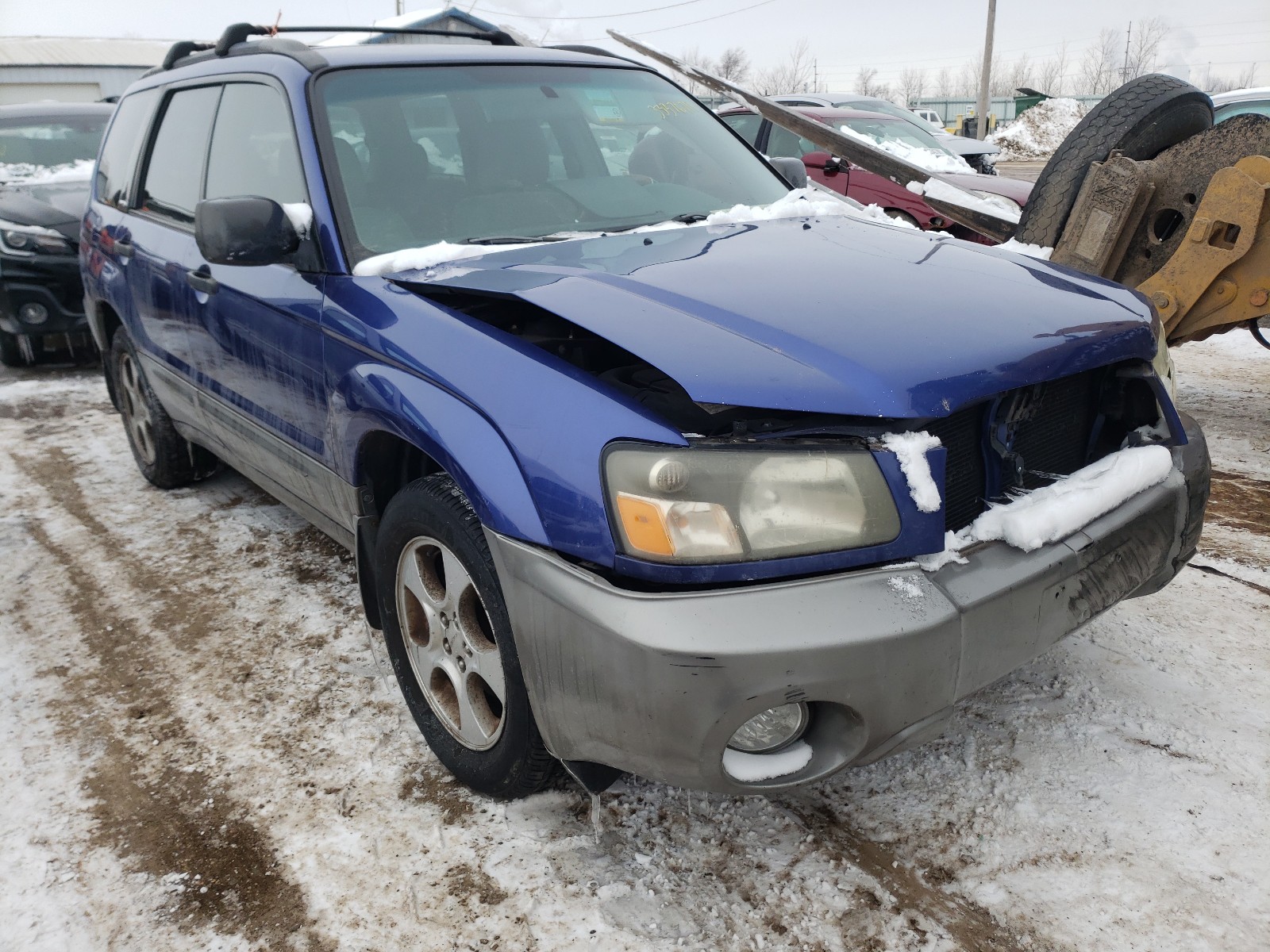 SUBARU FORESTER 2 2004 jf1sg65604h734798