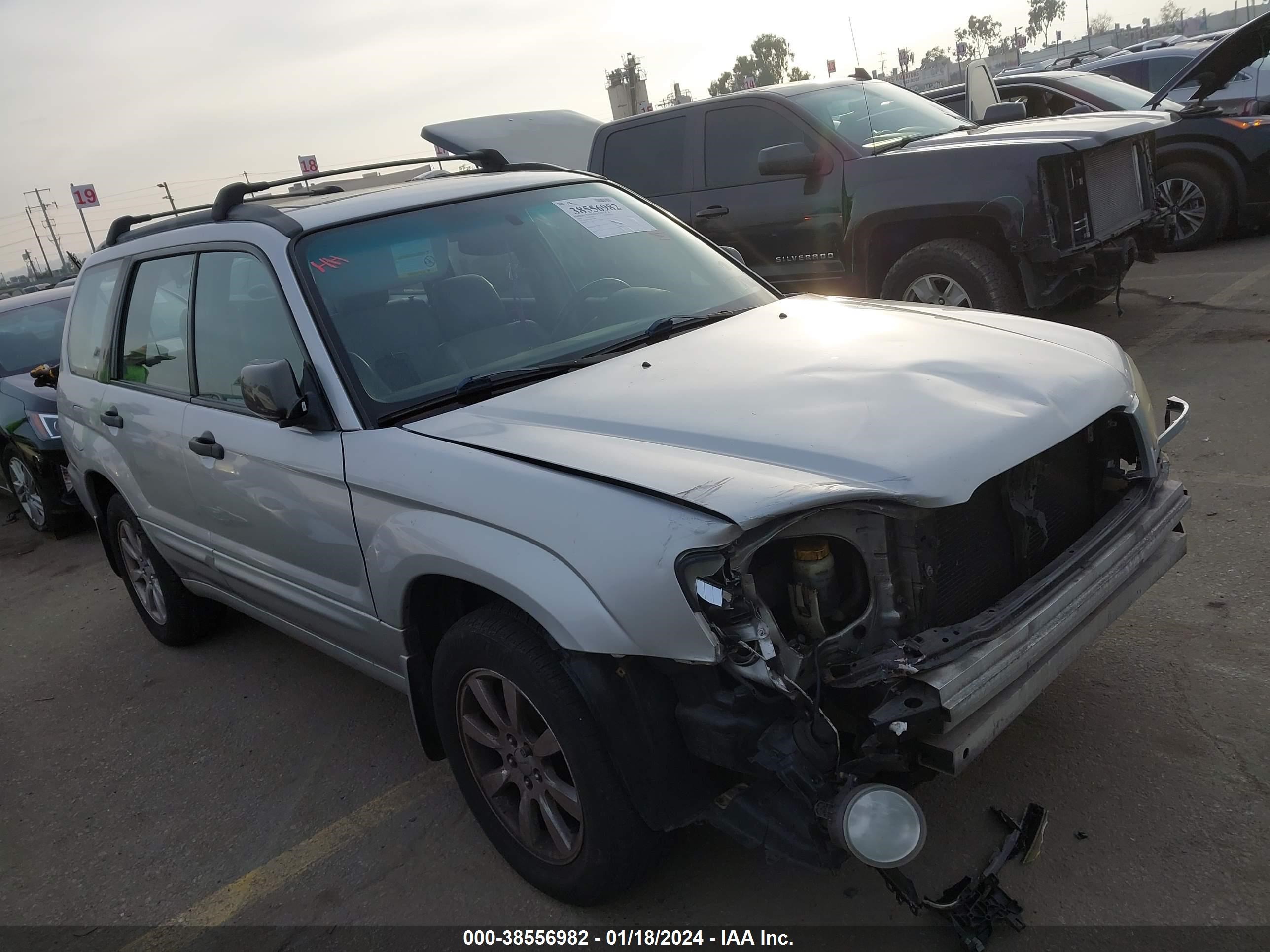 SUBARU FORESTER 2005 jf1sg65605h718991