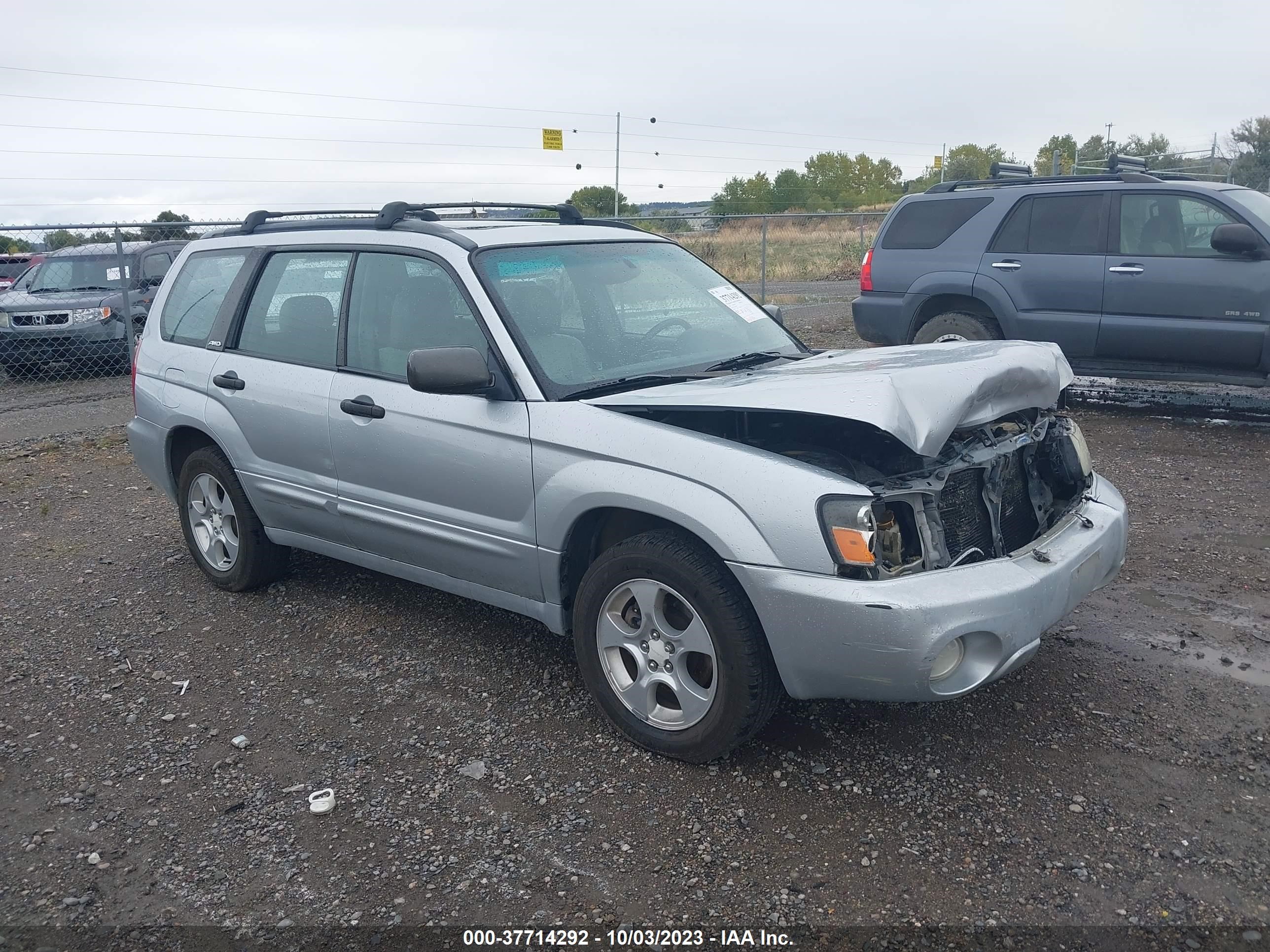 SUBARU FORESTER 2003 jf1sg65613h744917