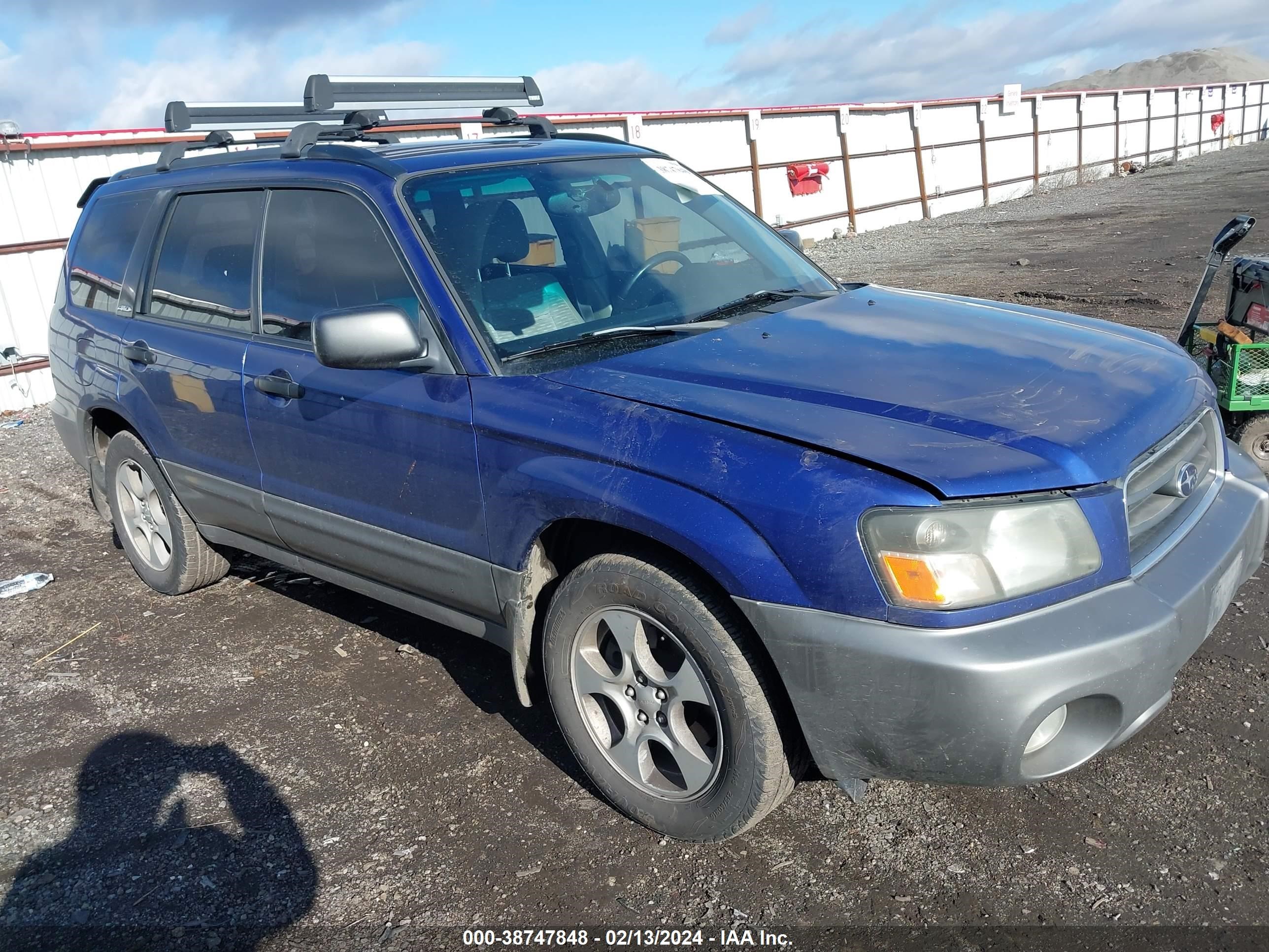 SUBARU FORESTER 2004 jf1sg65614h714110