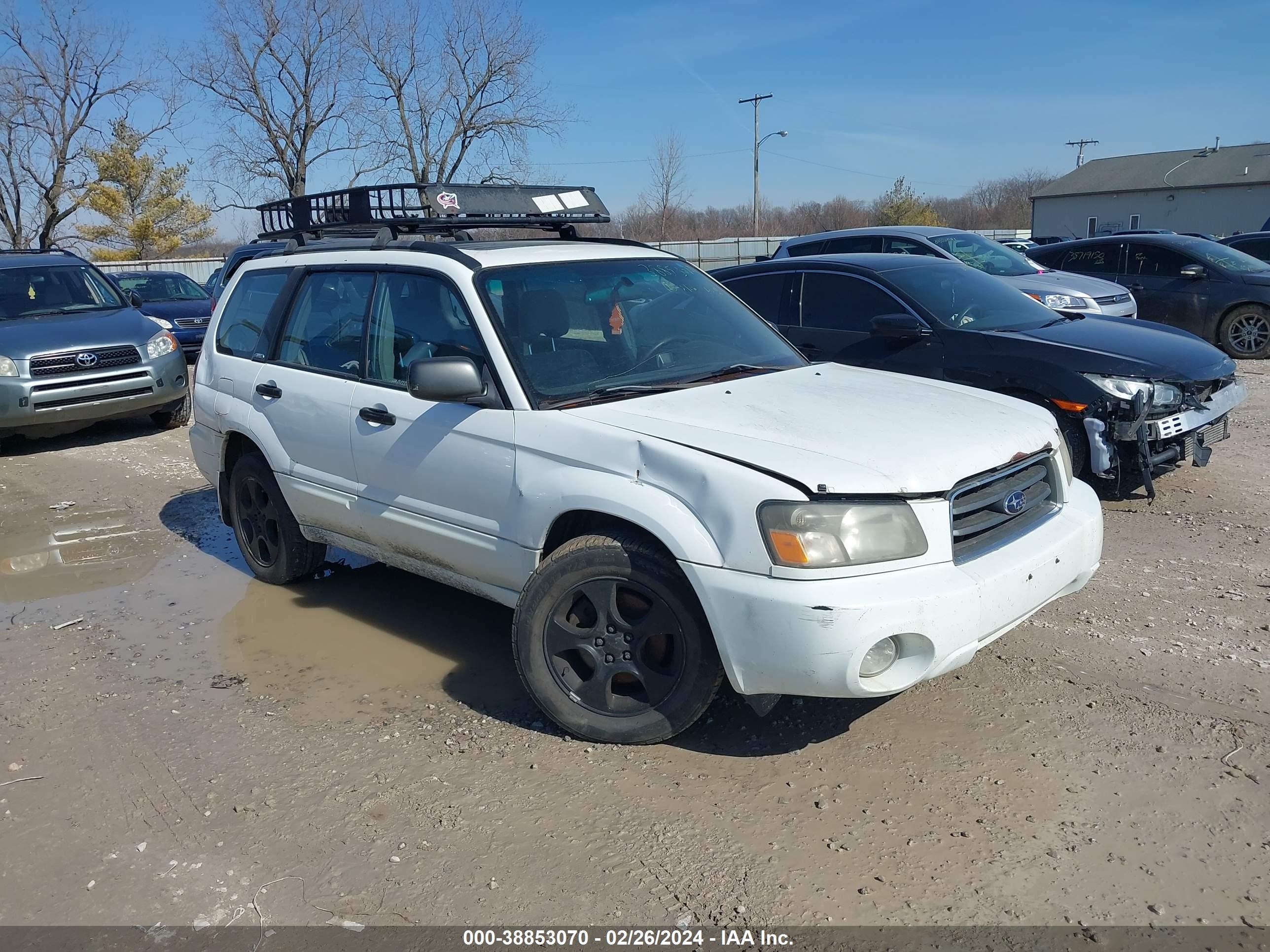 SUBARU FORESTER 2004 jf1sg65614h743042