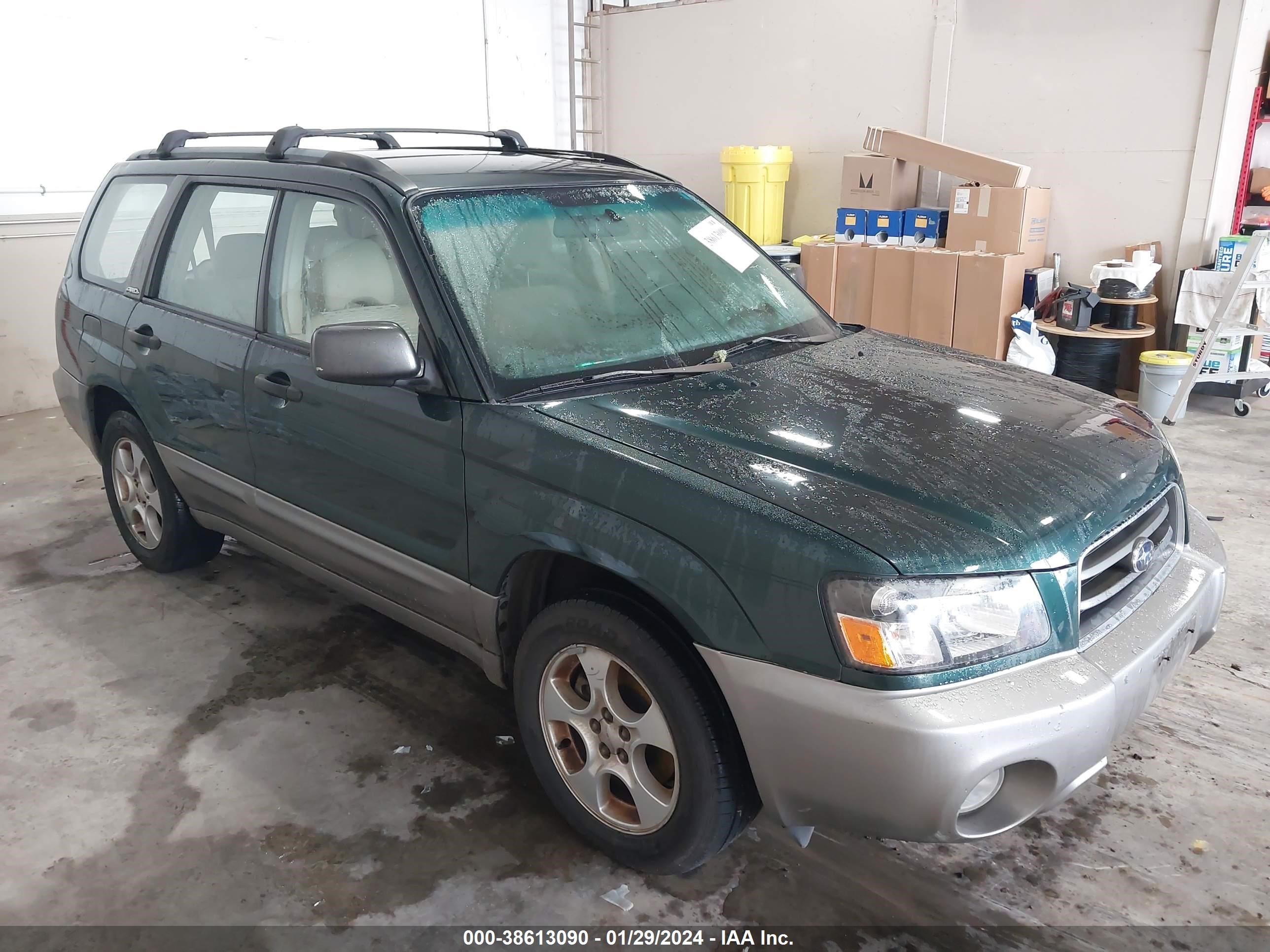 SUBARU FORESTER 2004 jf1sg65614h759936