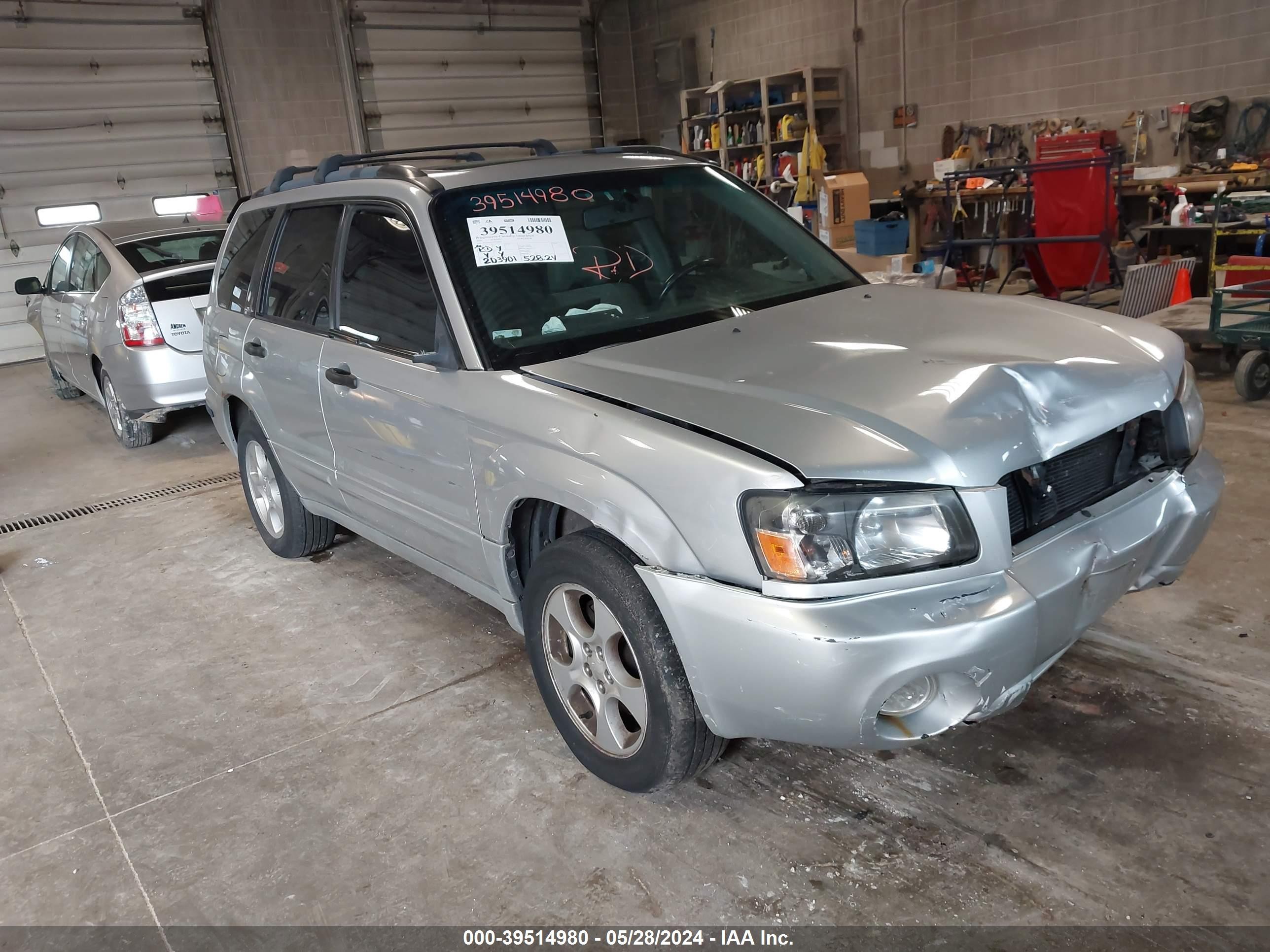 SUBARU FORESTER 2003 jf1sg65623h728094