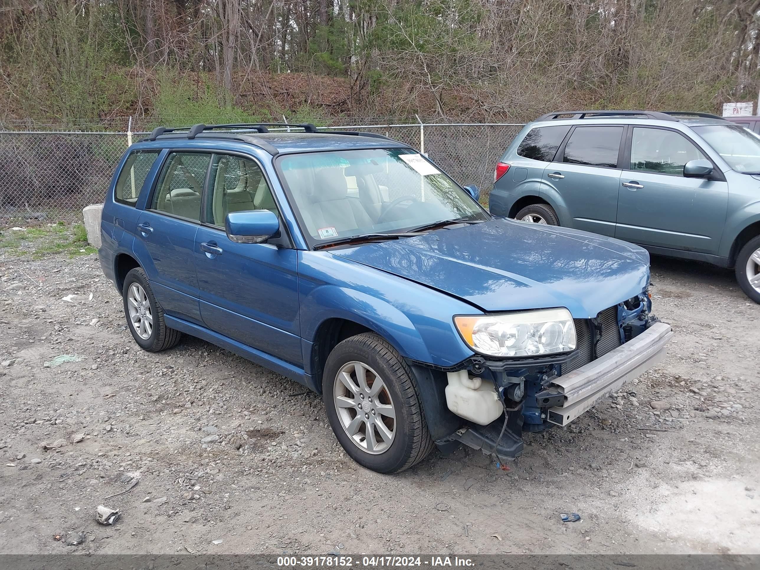 SUBARU FORESTER 2007 jf1sg65627h731535