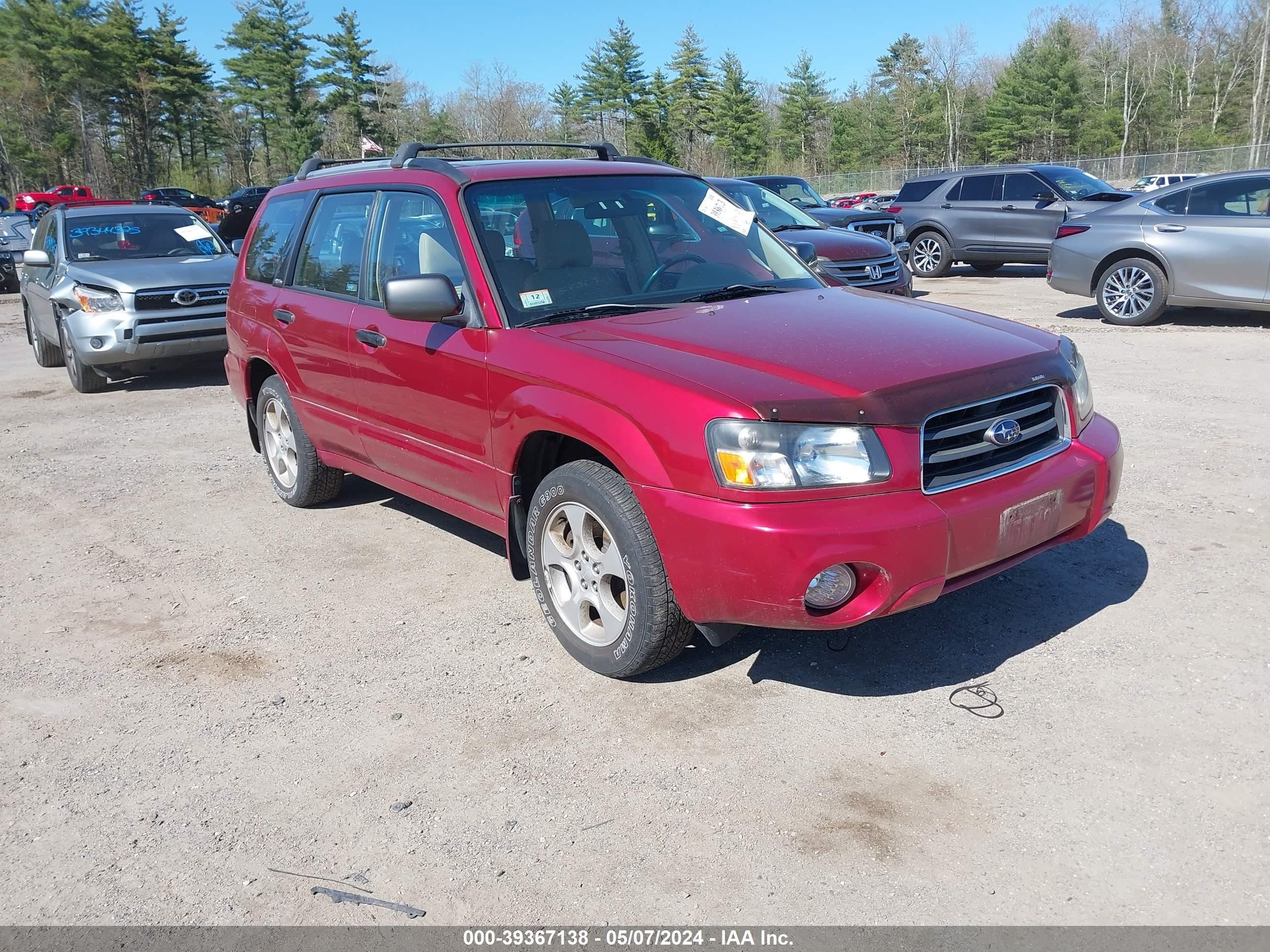 SUBARU FORESTER 2004 jf1sg65634h751787