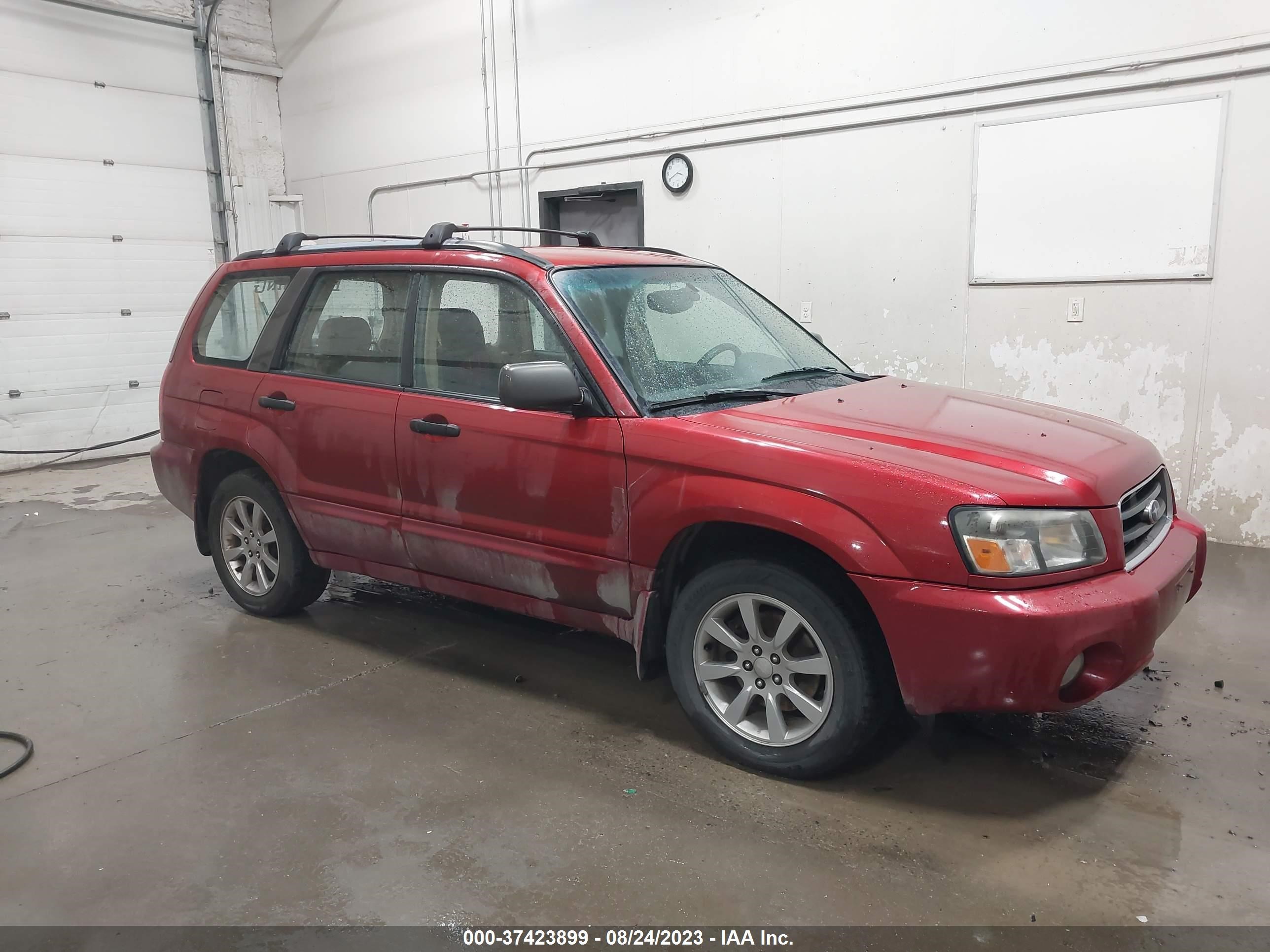 SUBARU FORESTER 2005 jf1sg65635h709525