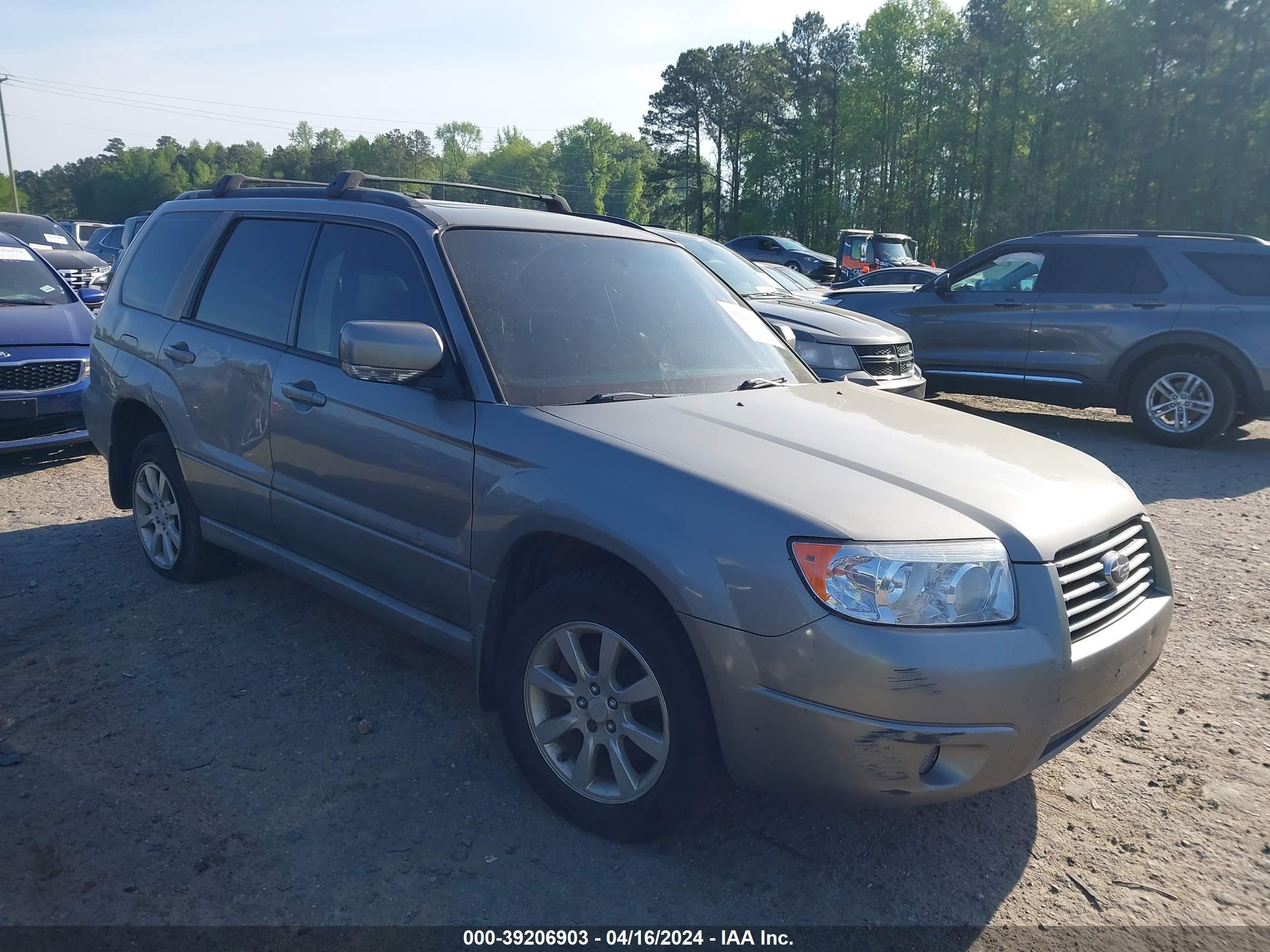 SUBARU FORESTER 2006 jf1sg65636h708747