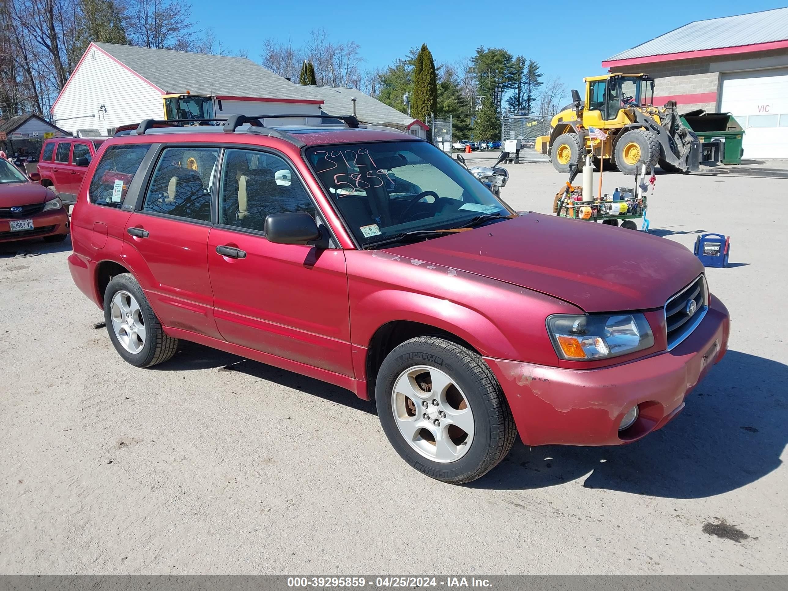 SUBARU FORESTER 2004 jf1sg65644h747957