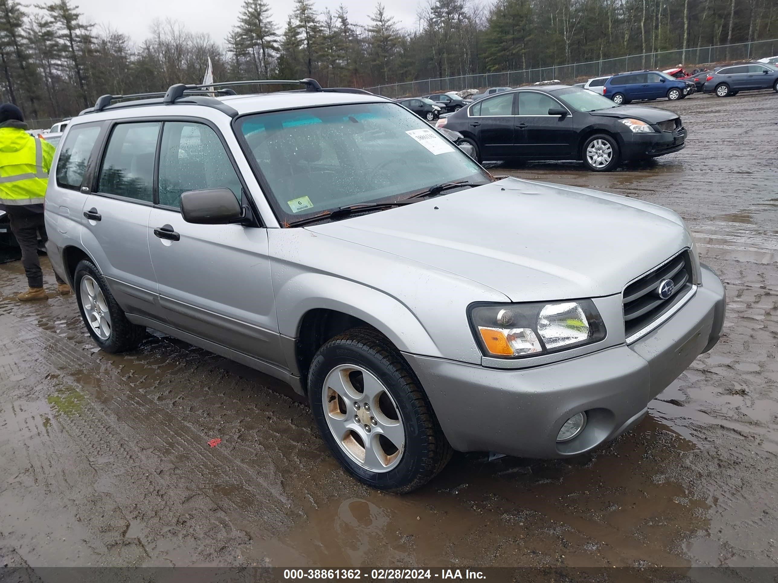 SUBARU FORESTER 2004 jf1sg65644h753046