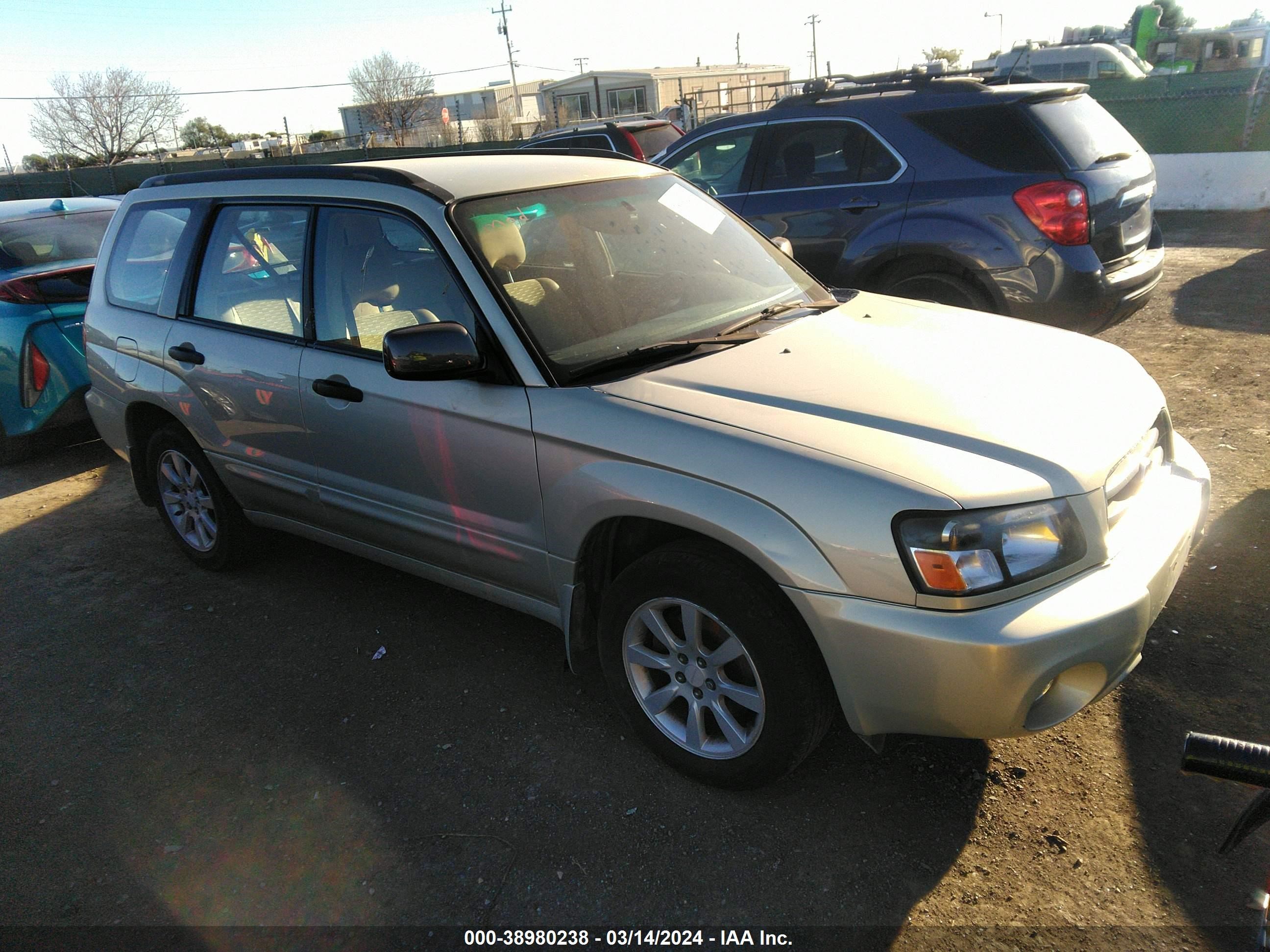 SUBARU FORESTER 2005 jf1sg65645h727550