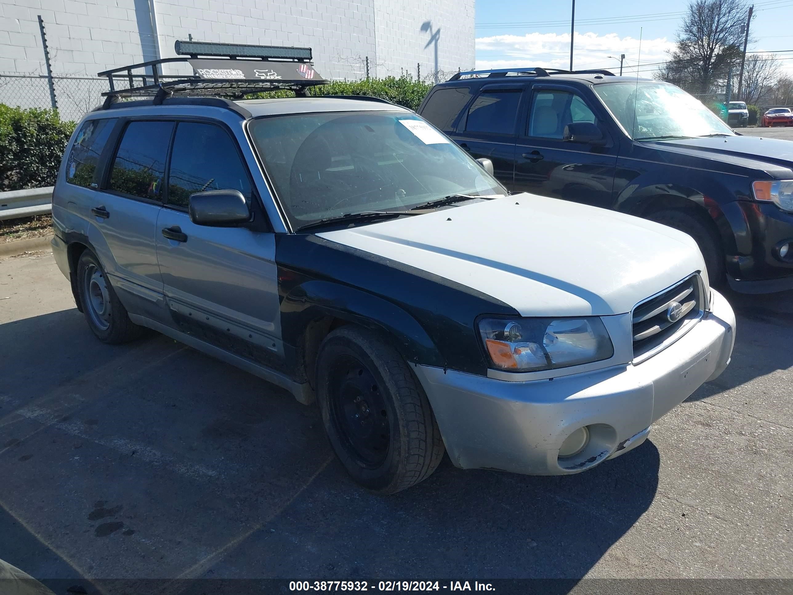 SUBARU FORESTER 2003 jf1sg65653h709247