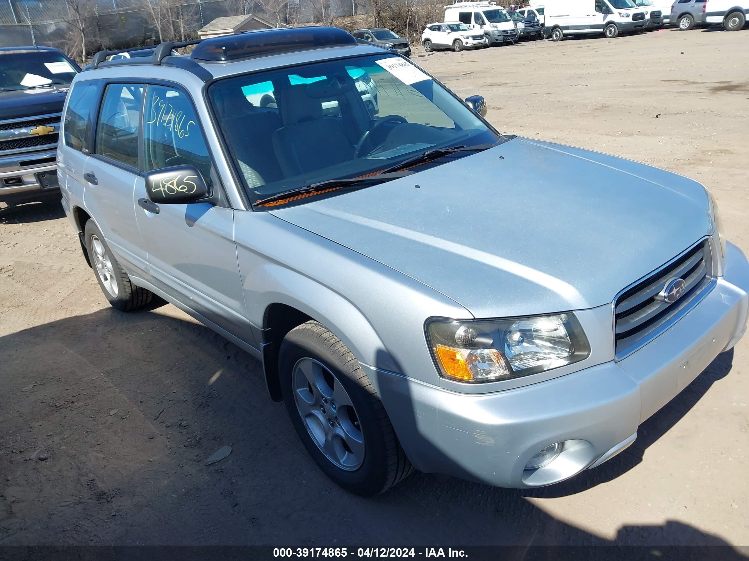 SUBARU FORESTER 2003 jf1sg65653h742068