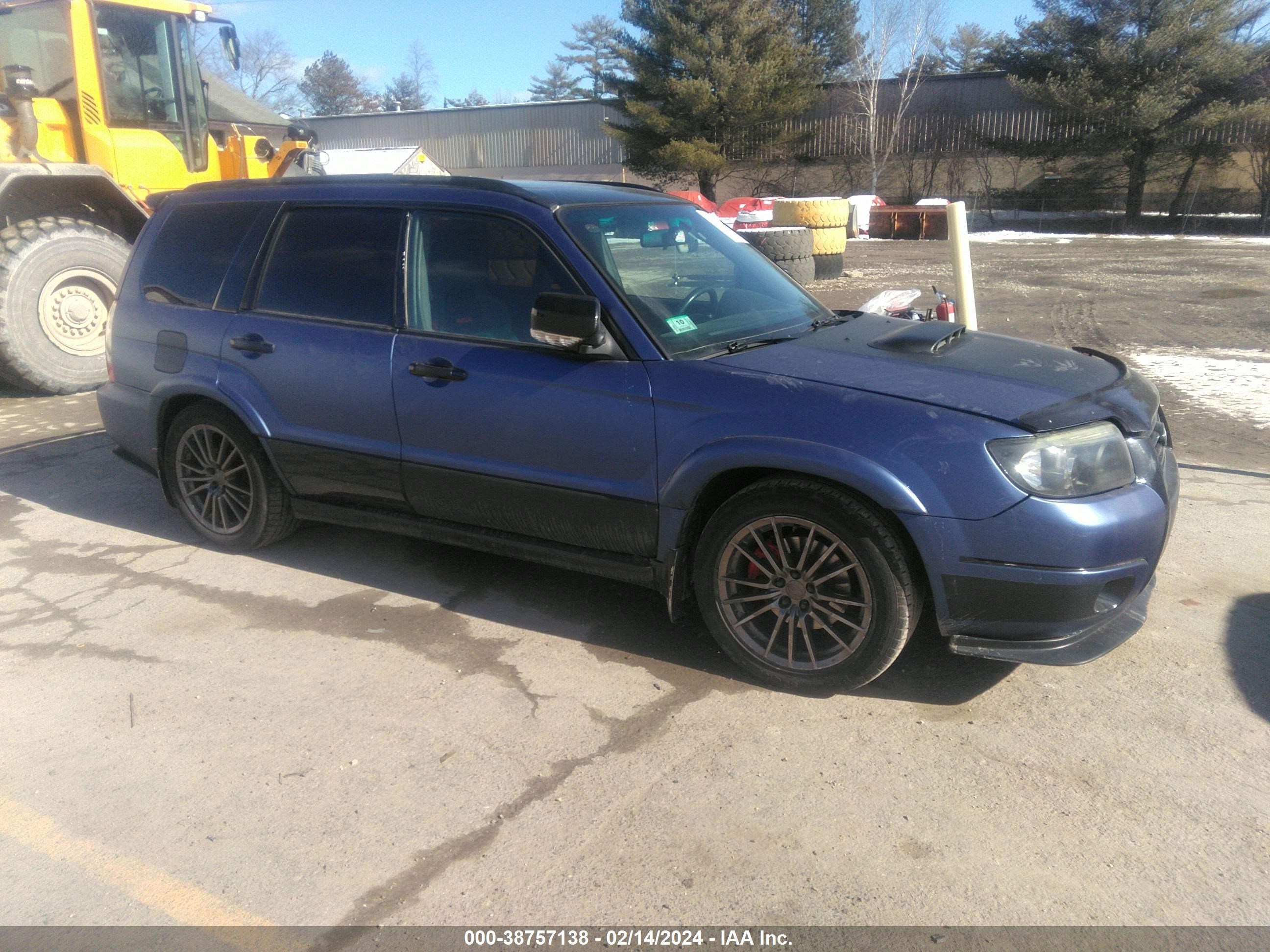 SUBARU FORESTER 2007 jf1sg65657h706497