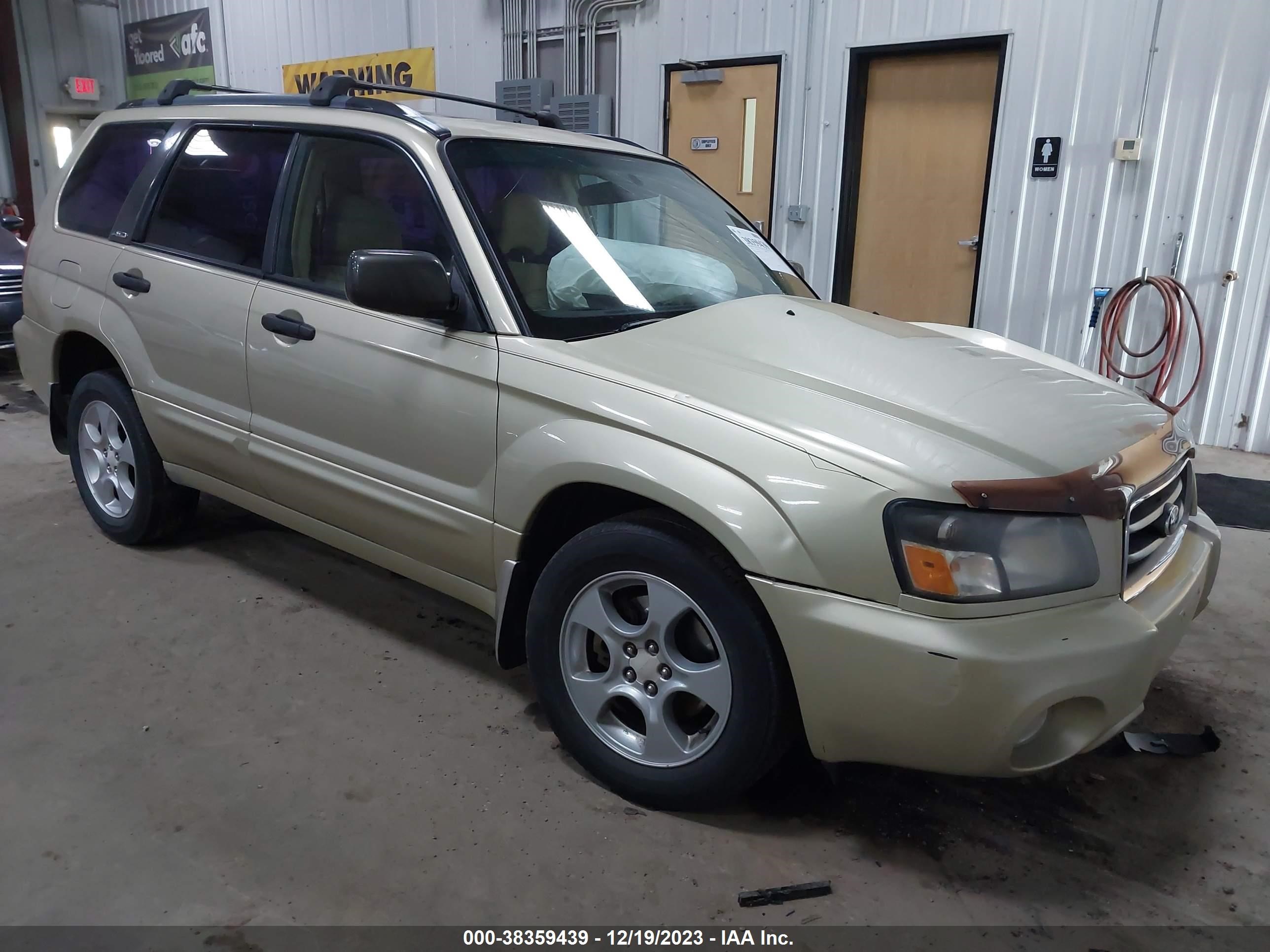 SUBARU FORESTER 2003 jf1sg65663h720001