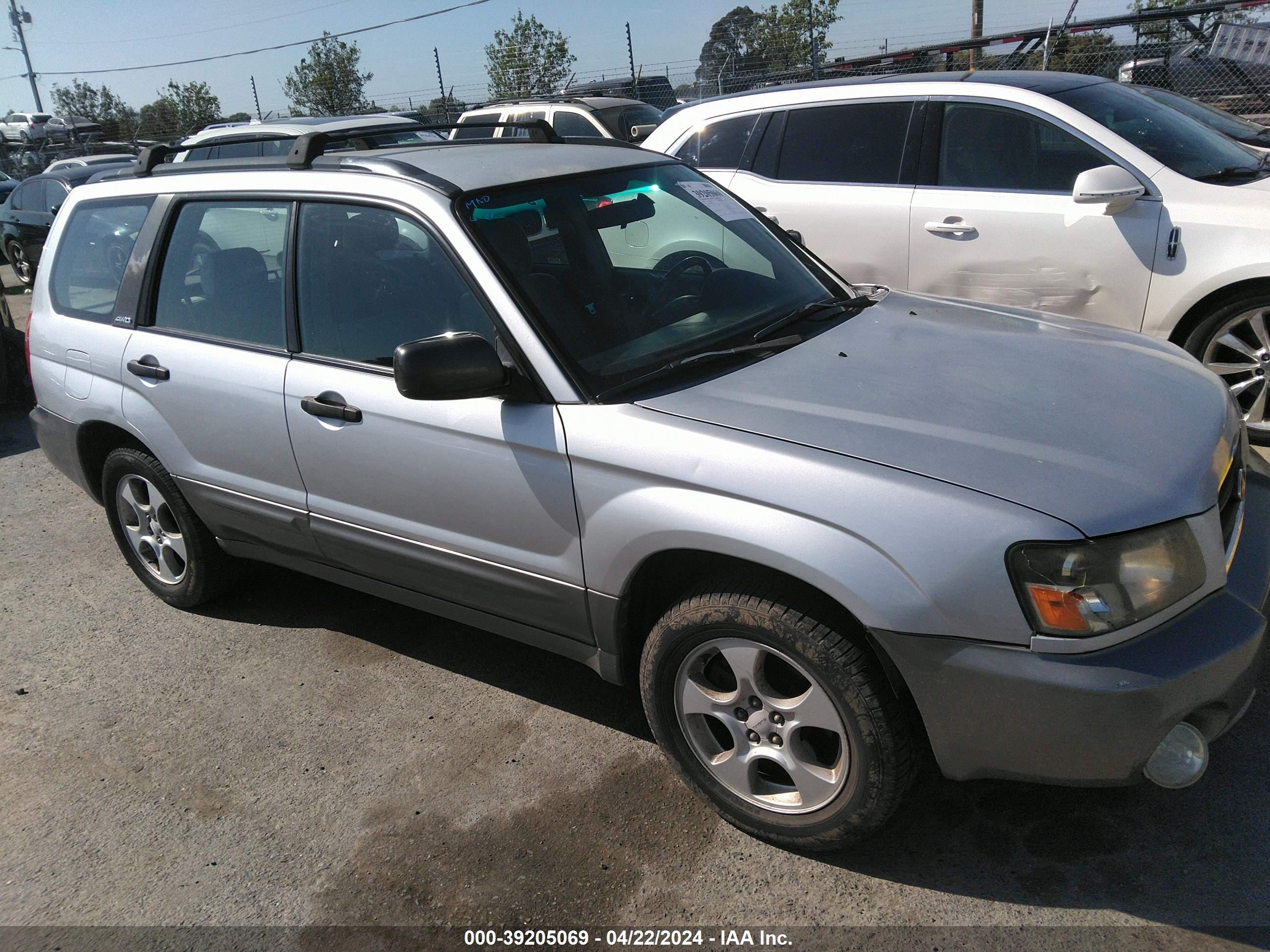 SUBARU FORESTER 2003 jf1sg65663h754813