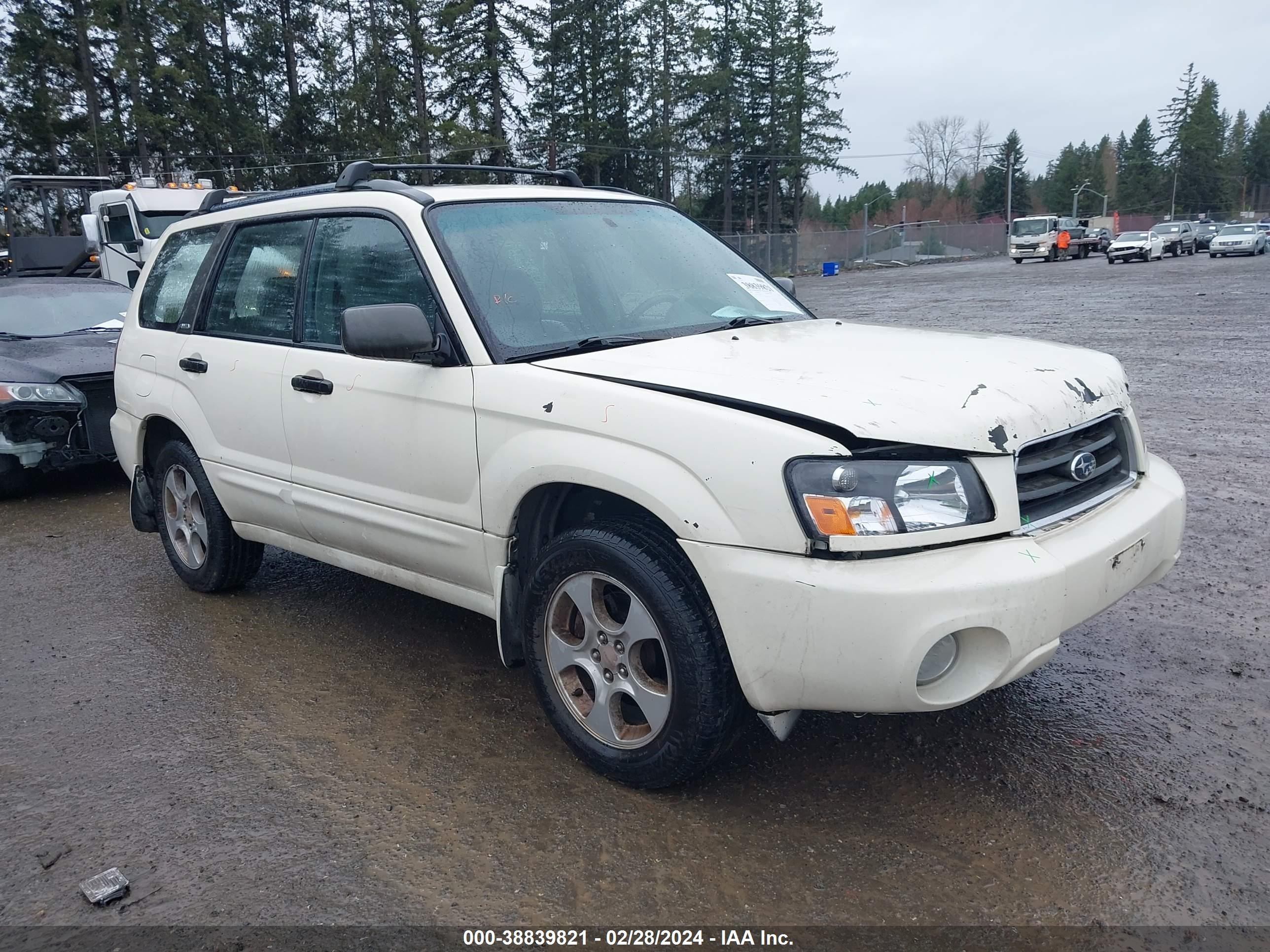 SUBARU FORESTER 2004 jf1sg65664h750570