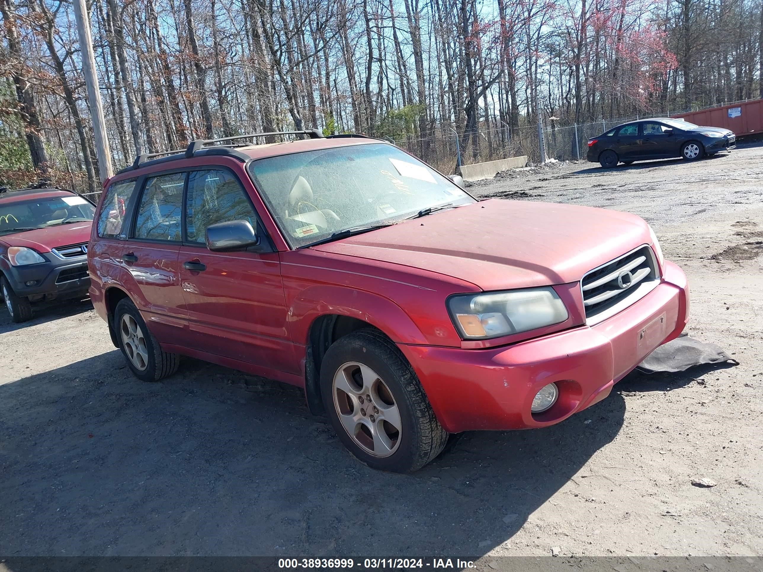 SUBARU FORESTER 2003 jf1sg65673h706284