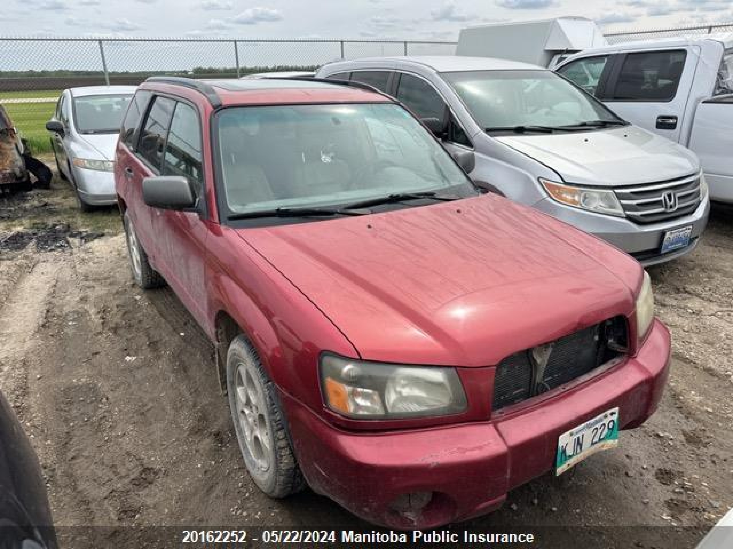 SUBARU IMPREZA 2003 jf1sg65673h717253