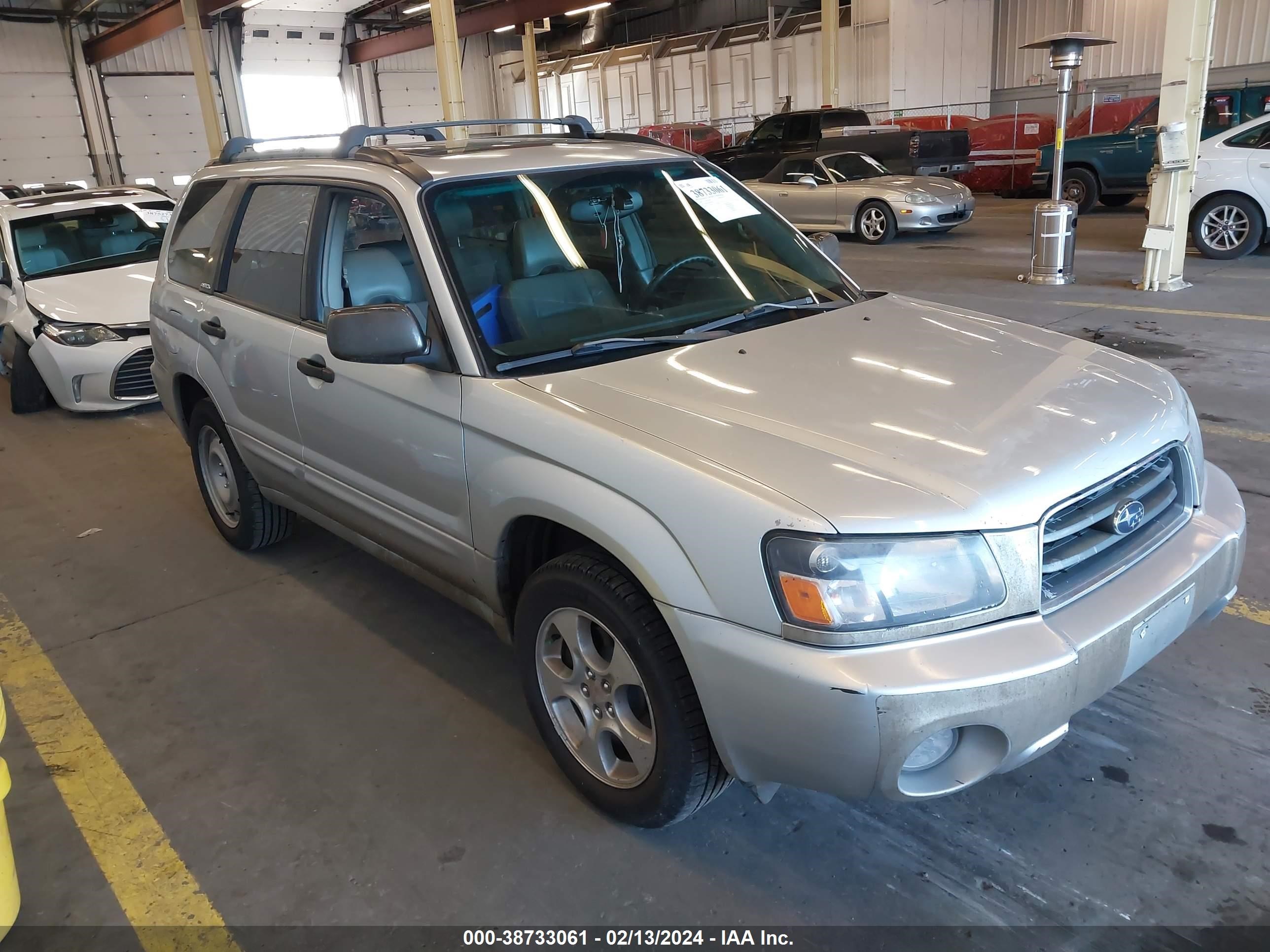 SUBARU FORESTER 2004 jf1sg65674h766017