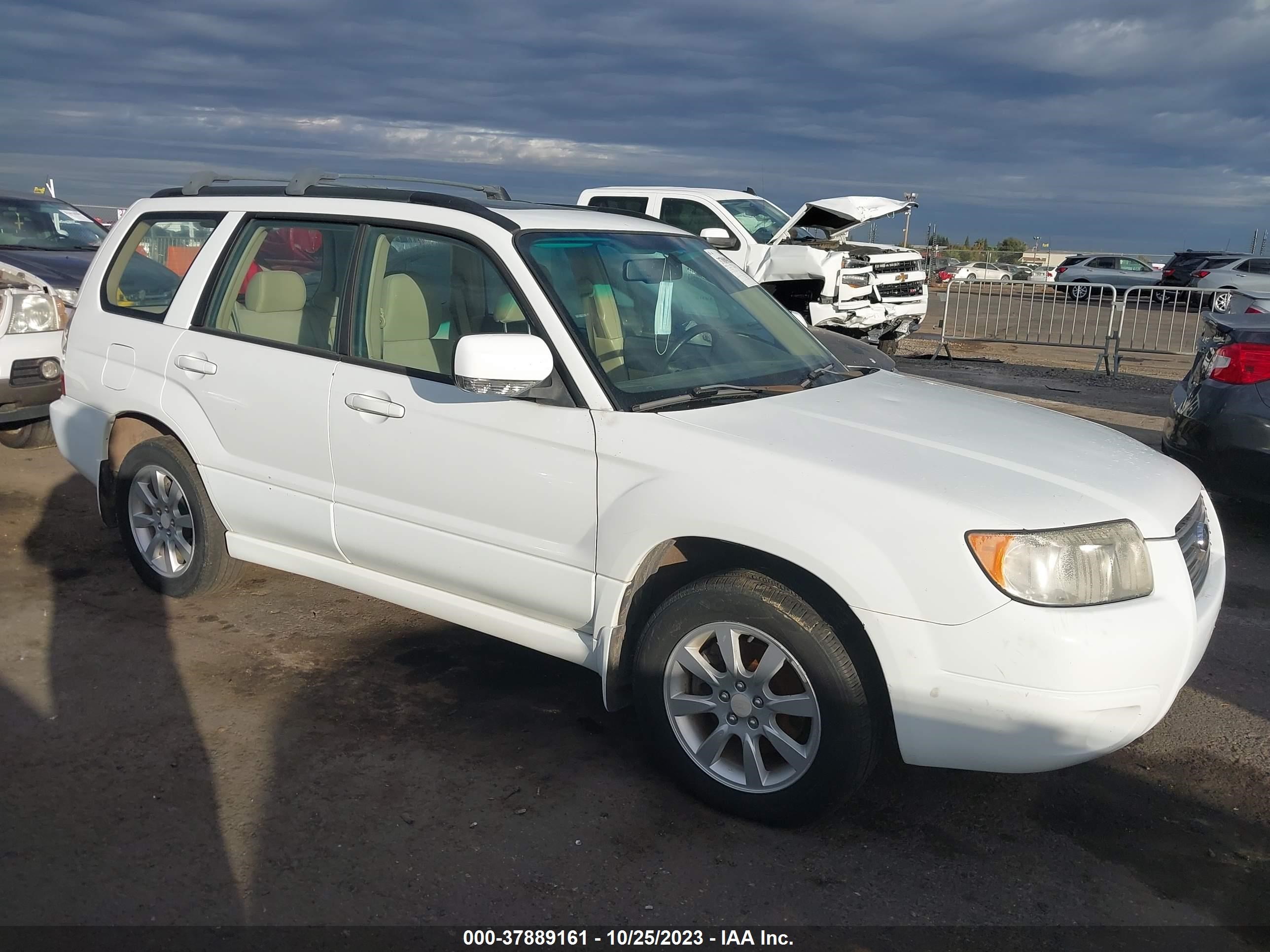 SUBARU FORESTER 2007 jf1sg65677g719600