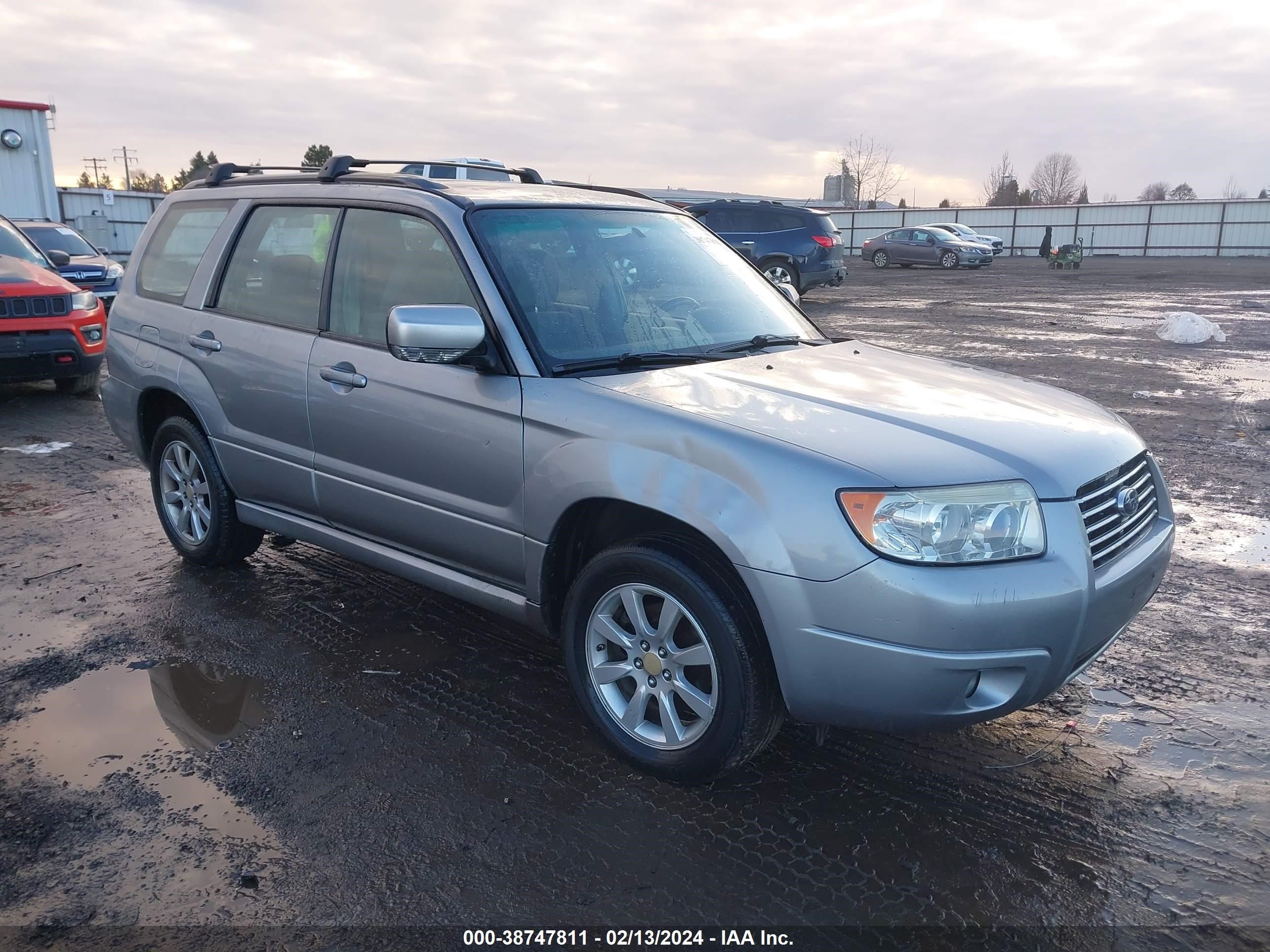 SUBARU FORESTER 2008 jf1sg65678h719155