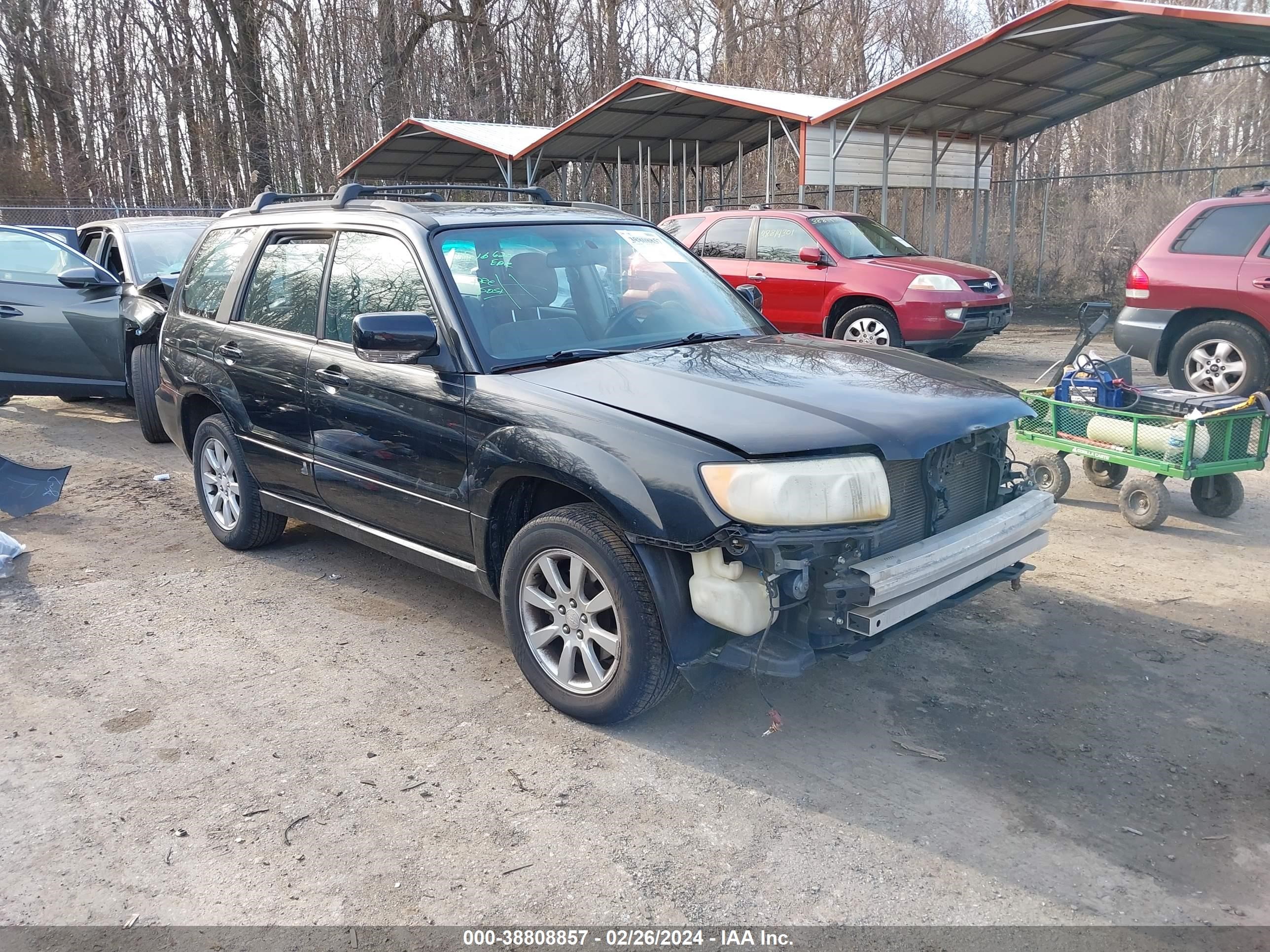 SUBARU FORESTER 2008 jf1sg65678h724713