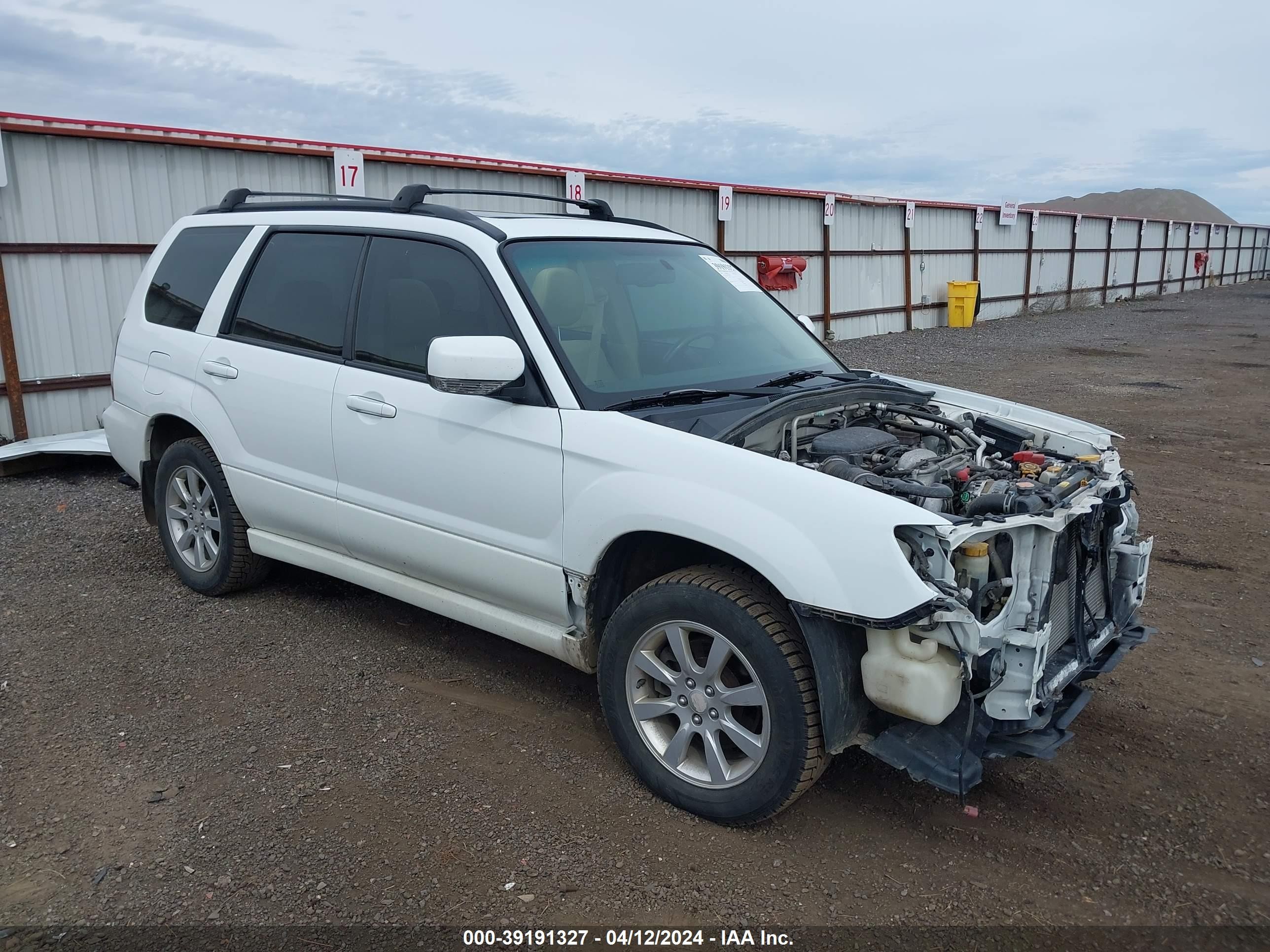 SUBARU FORESTER 2008 jf1sg65678h727594